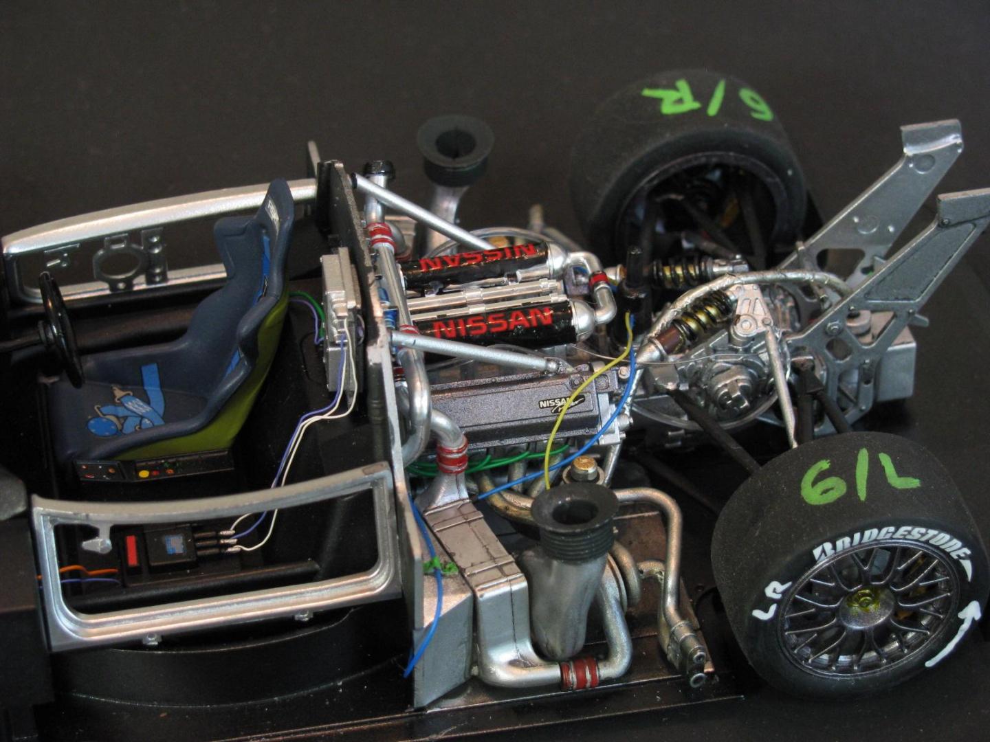 Nissan R390 GT1 LeMans - Under Glass - Model Cars Magazine ... car brake wiring 