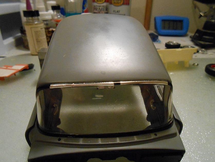 bare metal foil model car
