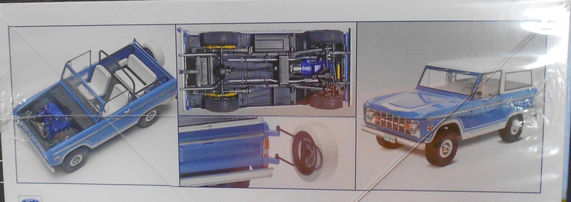 revell ford bronco plastic model kit