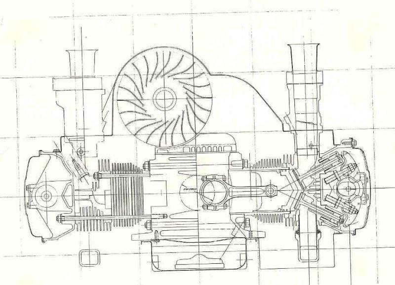 Astro I OHC Corvair Engine - Car Aftermarket / Resin / 3D Printed