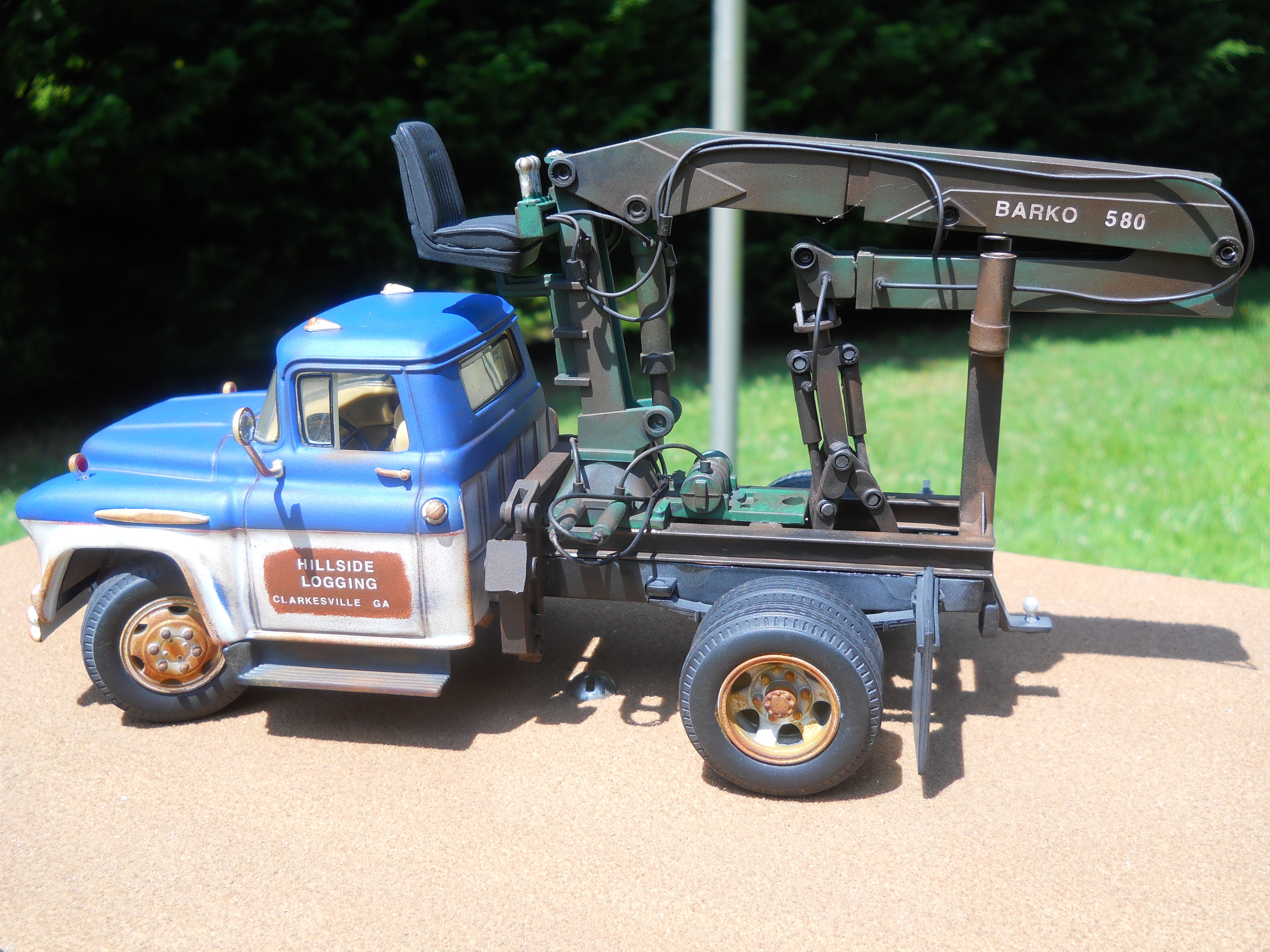 diecast log truck