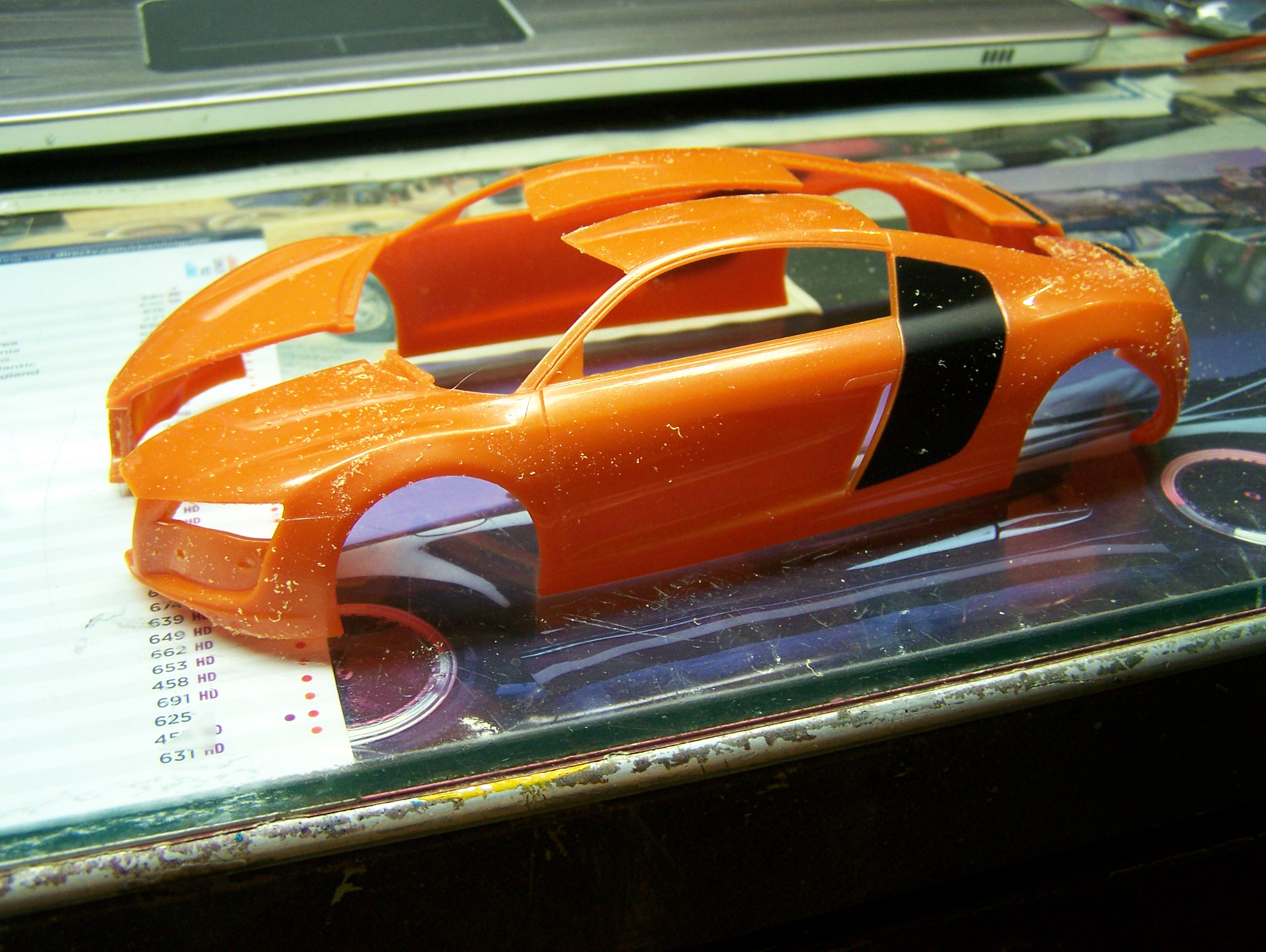 revell audi r8 model kit