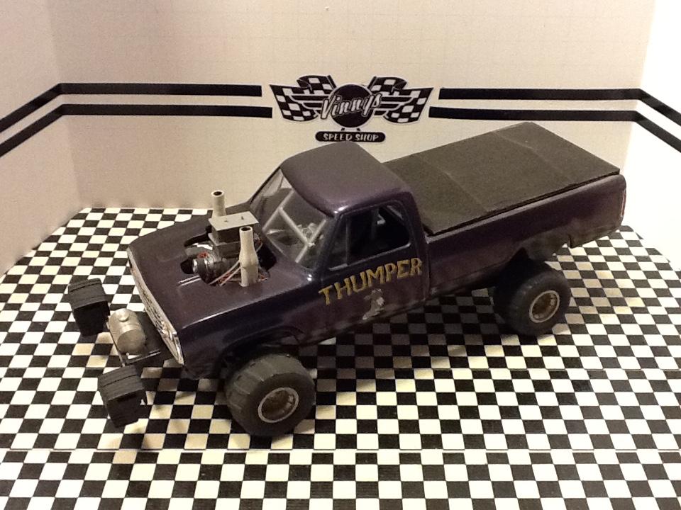 70's dodge 4X4 modified pulling truck - Model Trucks: Pickups, Vans
