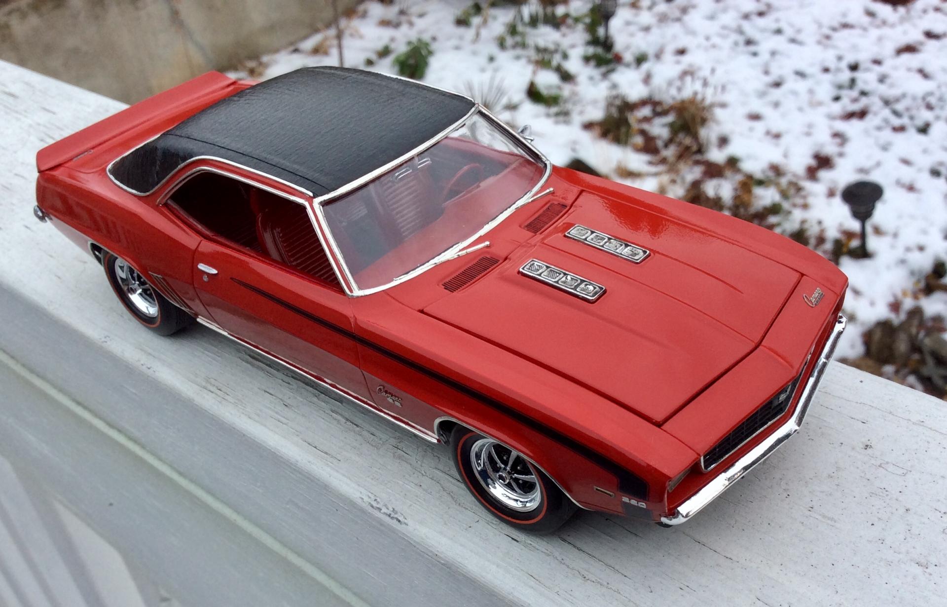 1969 camaro ss diecast model