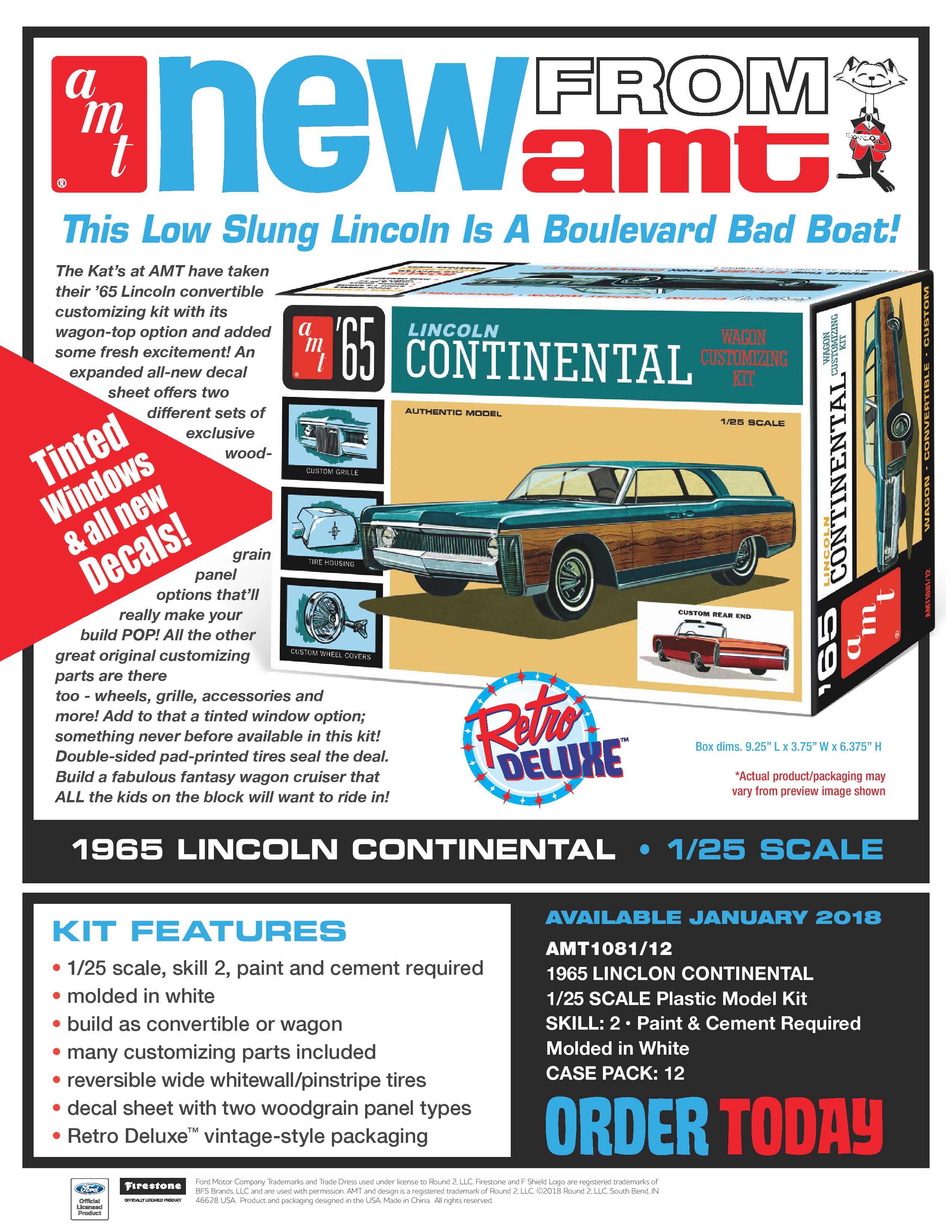 lincoln continental model kit