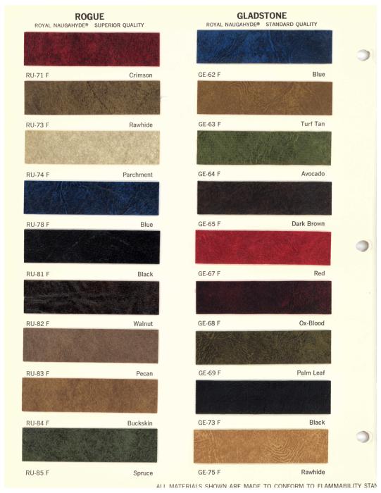 2018 Peterbilt Color Chart