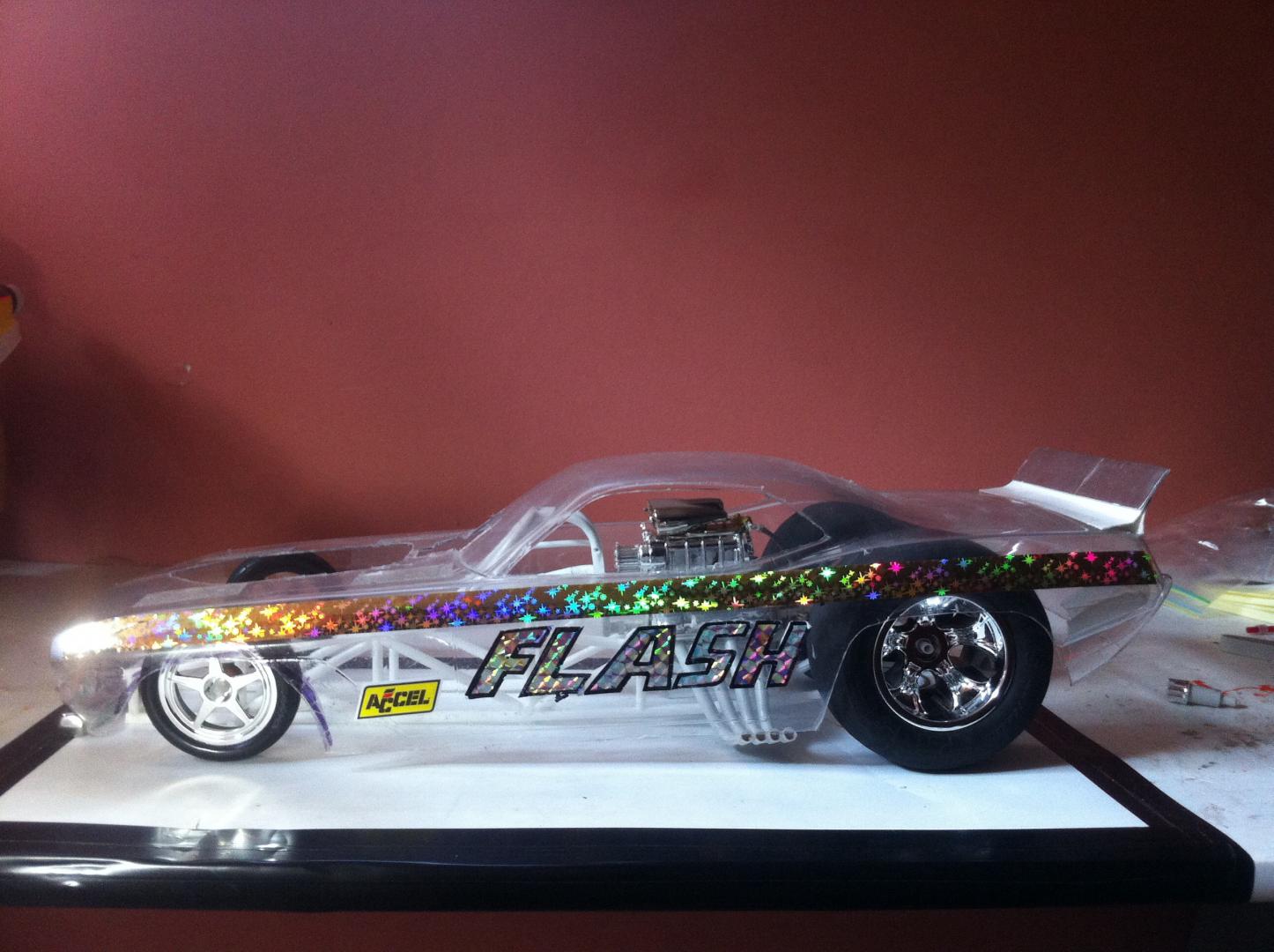 Scratch building 2 , 1/8 scale funny cars - WIP: Drag Racing Models