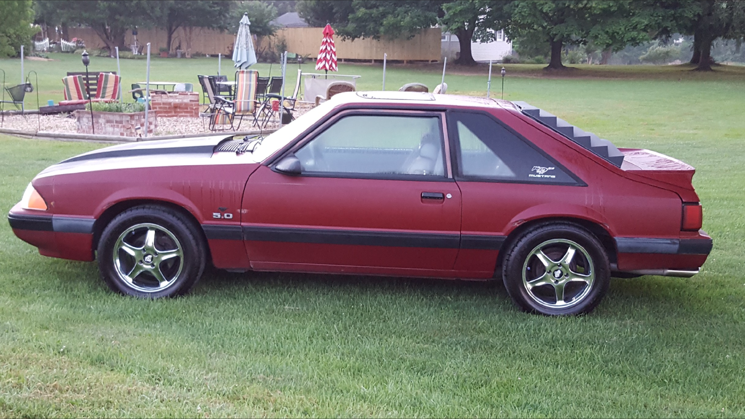 fox body rear window louvers