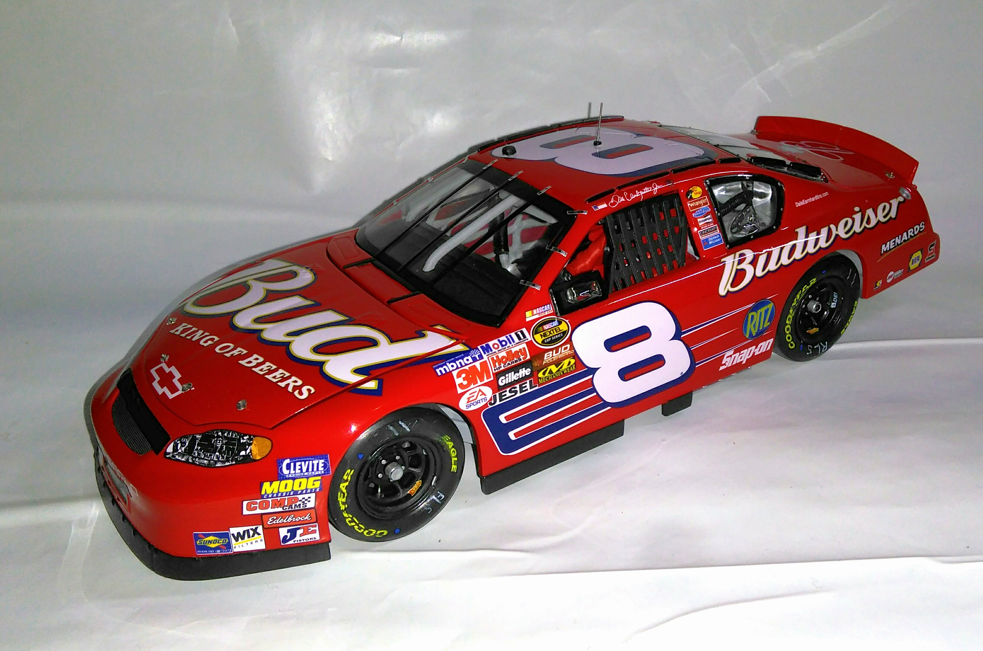 Budweiser 8 2005 Dale Jr. WIP NASCAR Model Cars Magazine Forum