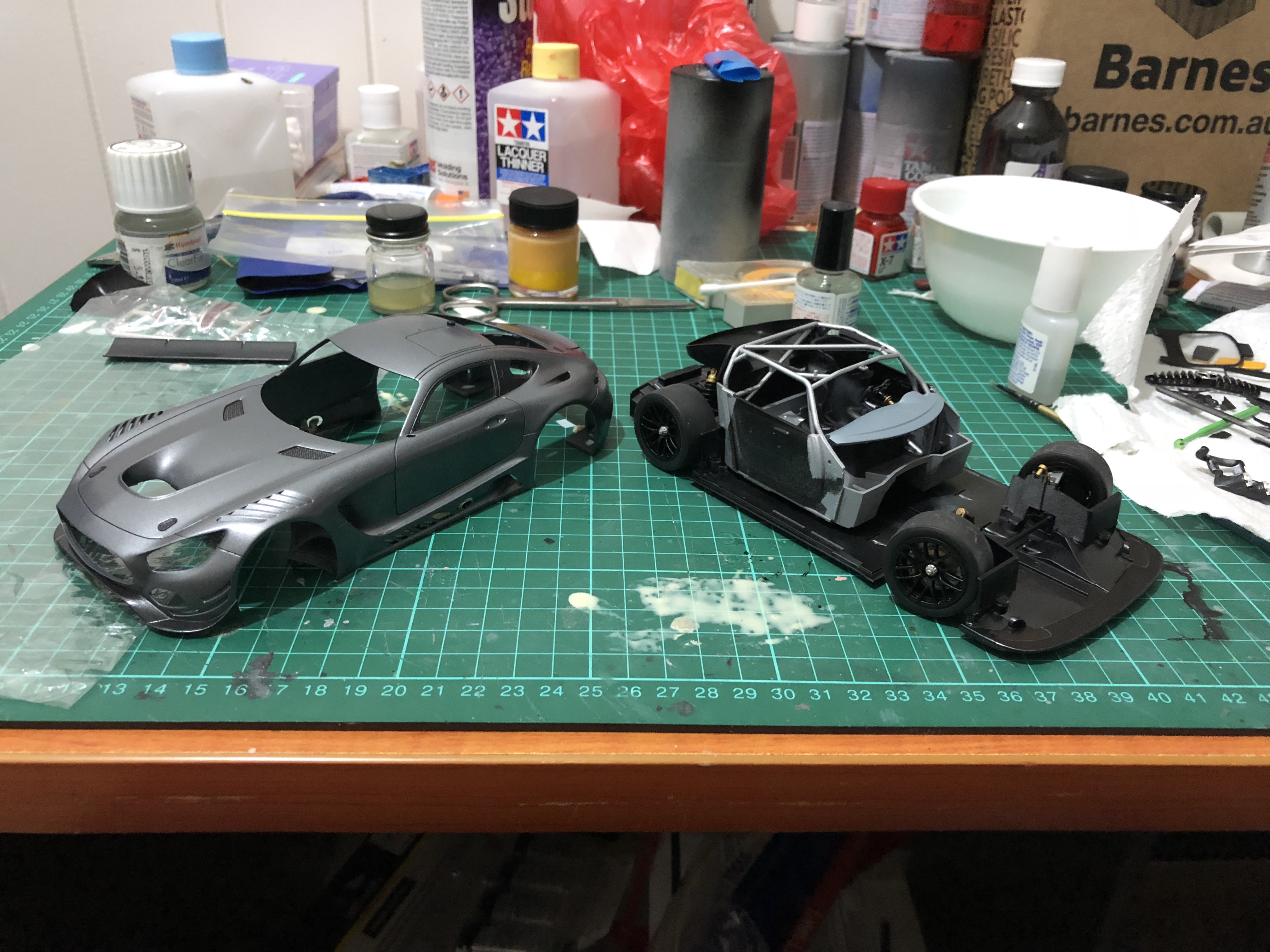 tamiya amg gt3 body