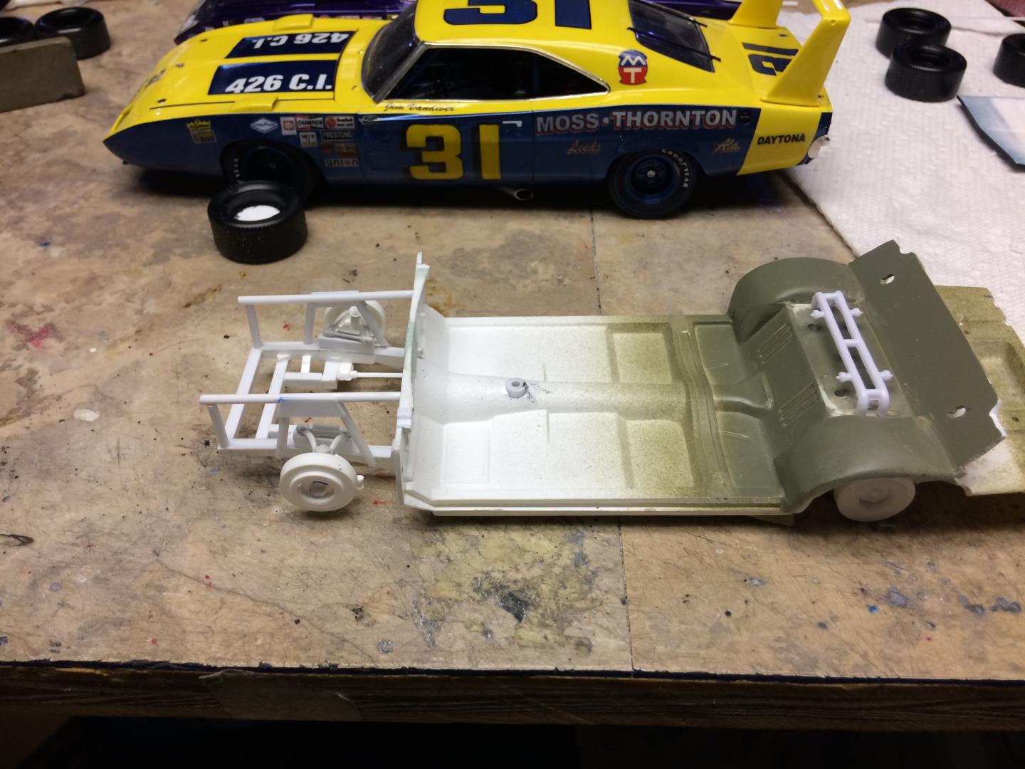 Dodge Charger Daytona kits, w/ NASCAR chassis?? WIP NASCAR Model