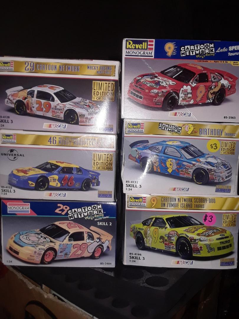Cartoon Network NASCAR kits - WIP: NASCAR - Model Cars Magazine Forum