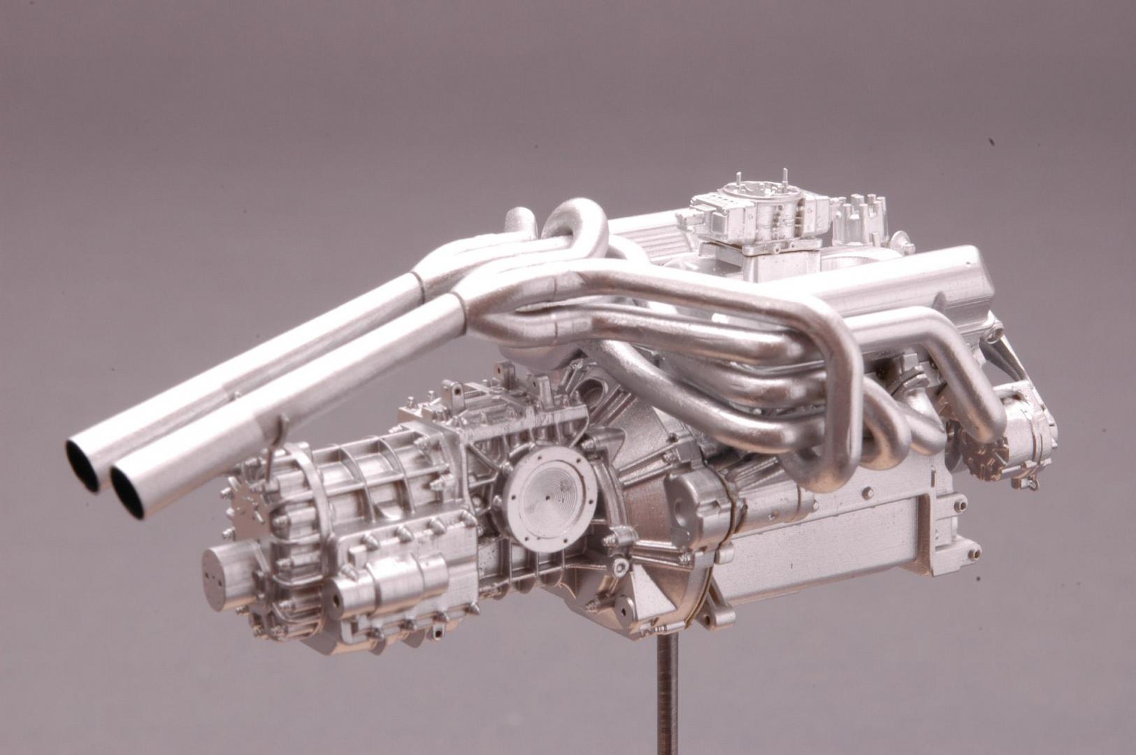 1/24 Ford GT40 Mk2 engine 3d printed - Model Cars - Model Cars Magazine