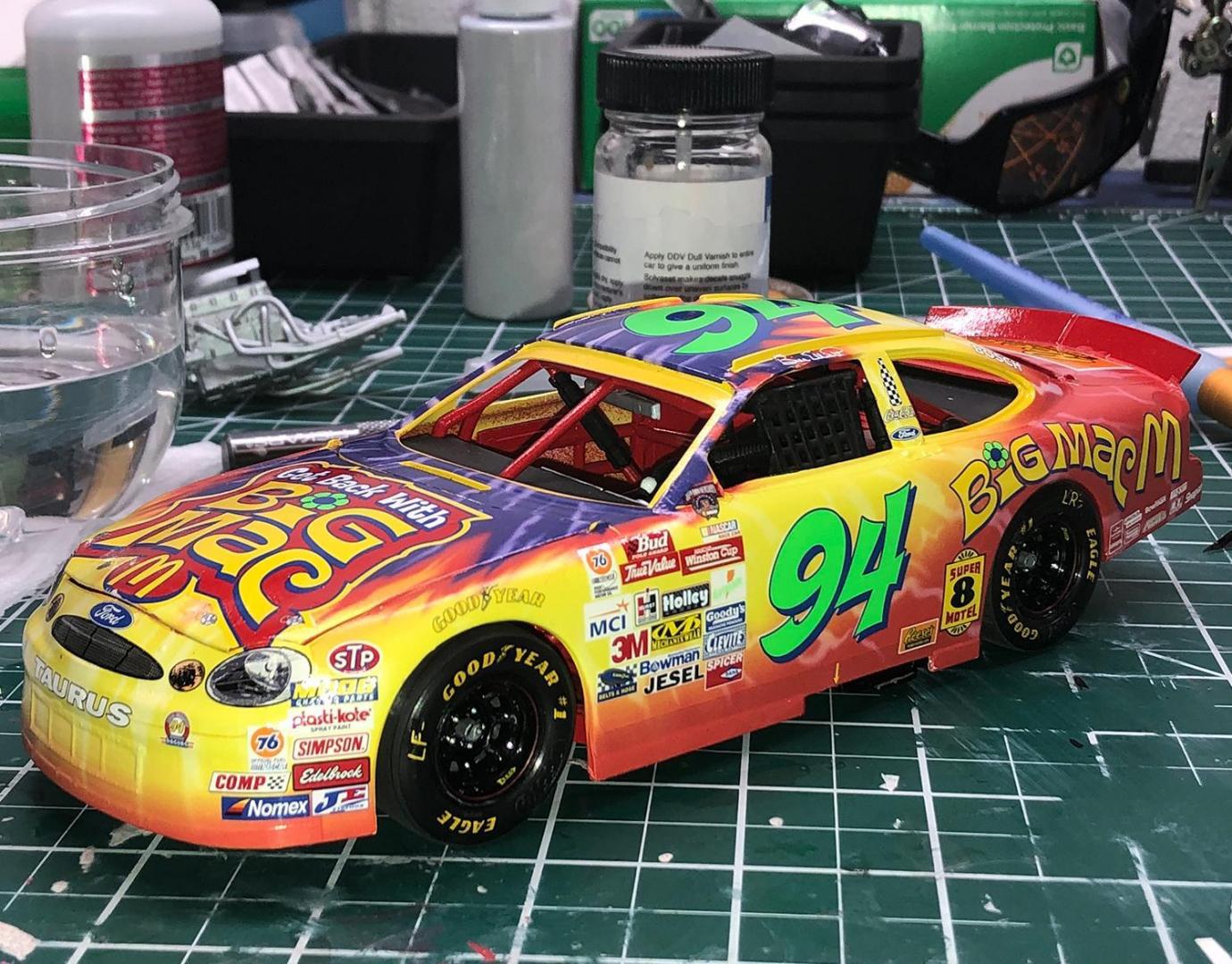 Bubba Pollard Ford Fusion Super Late Model WIP NASCAR