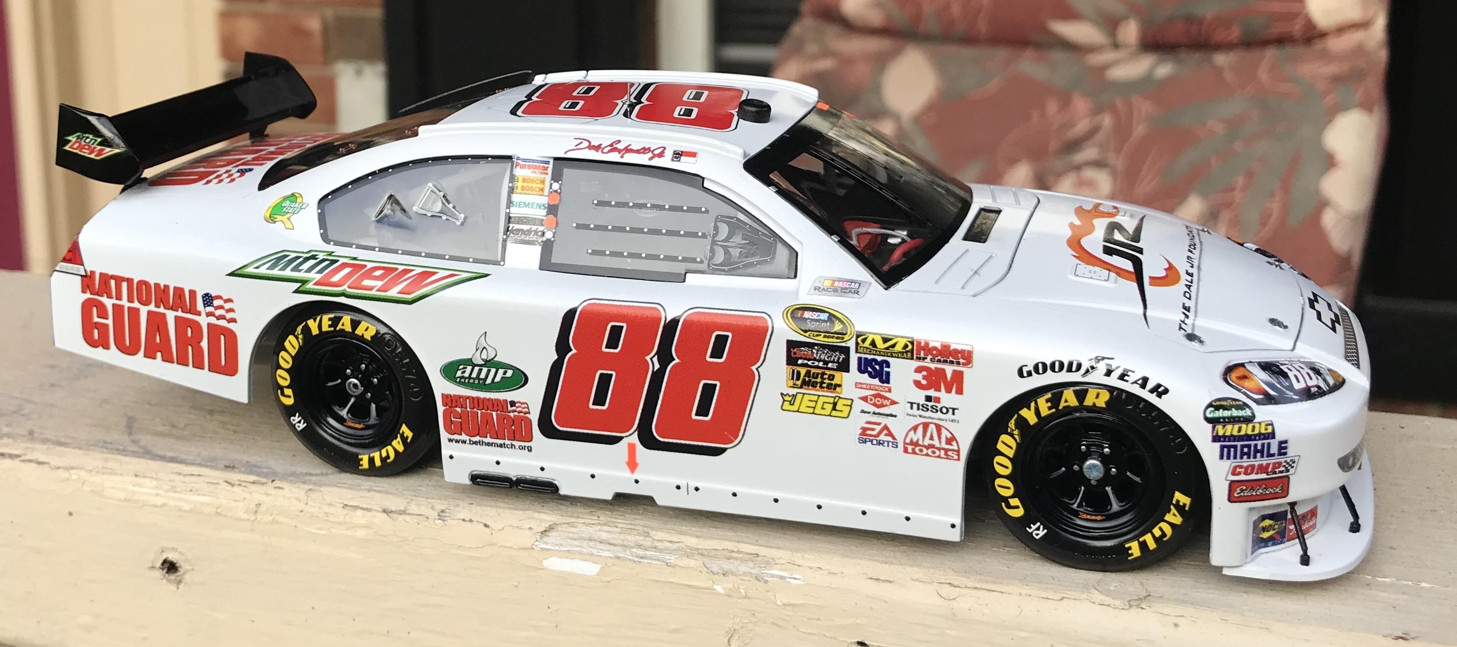 2009 Dale Jr All Star car - WIP: NASCAR - Model Cars Magazine Forum