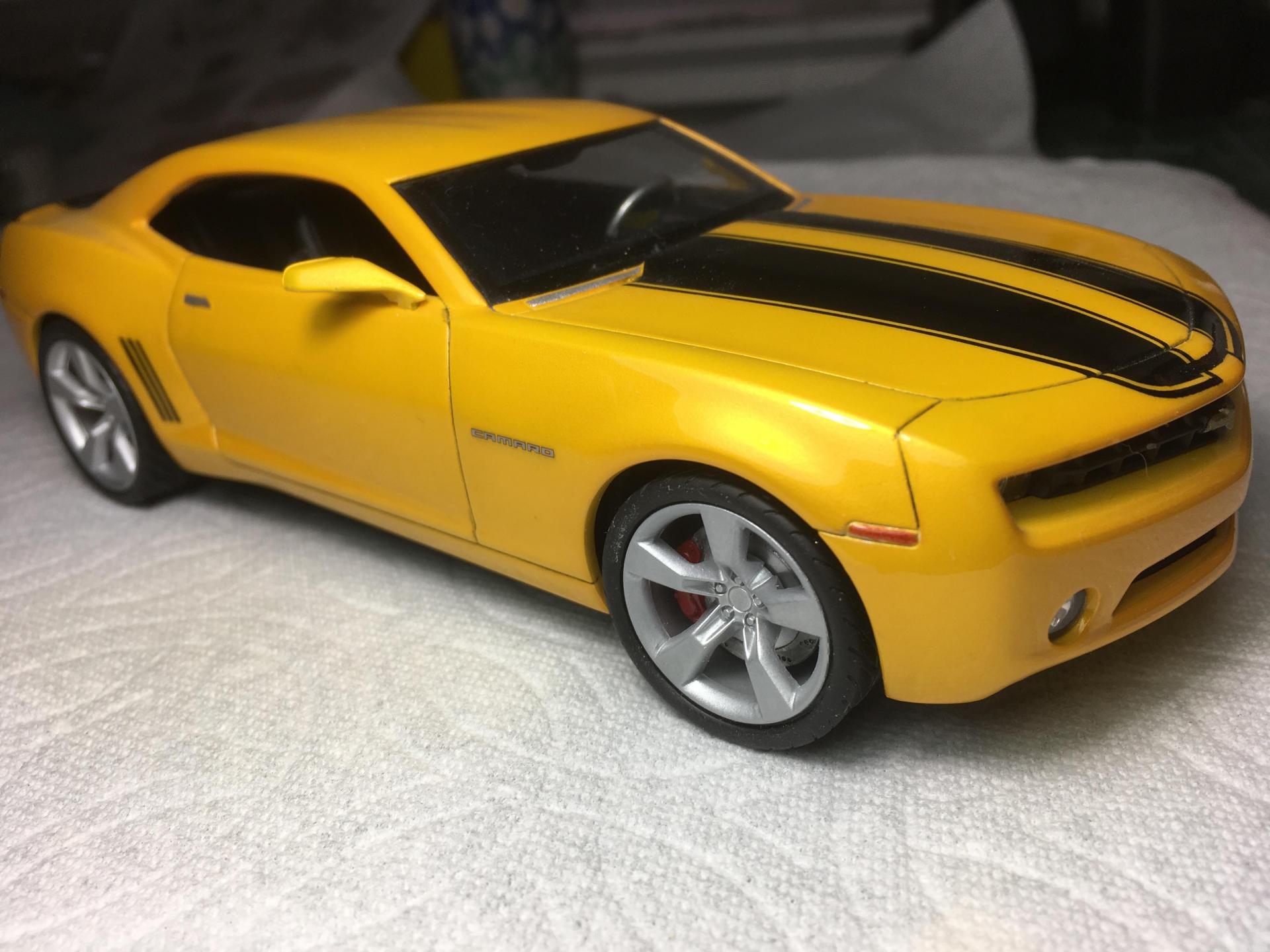 Transformers 1976 Camaro &quot;Bumblebee&quot; WIP Model Cars