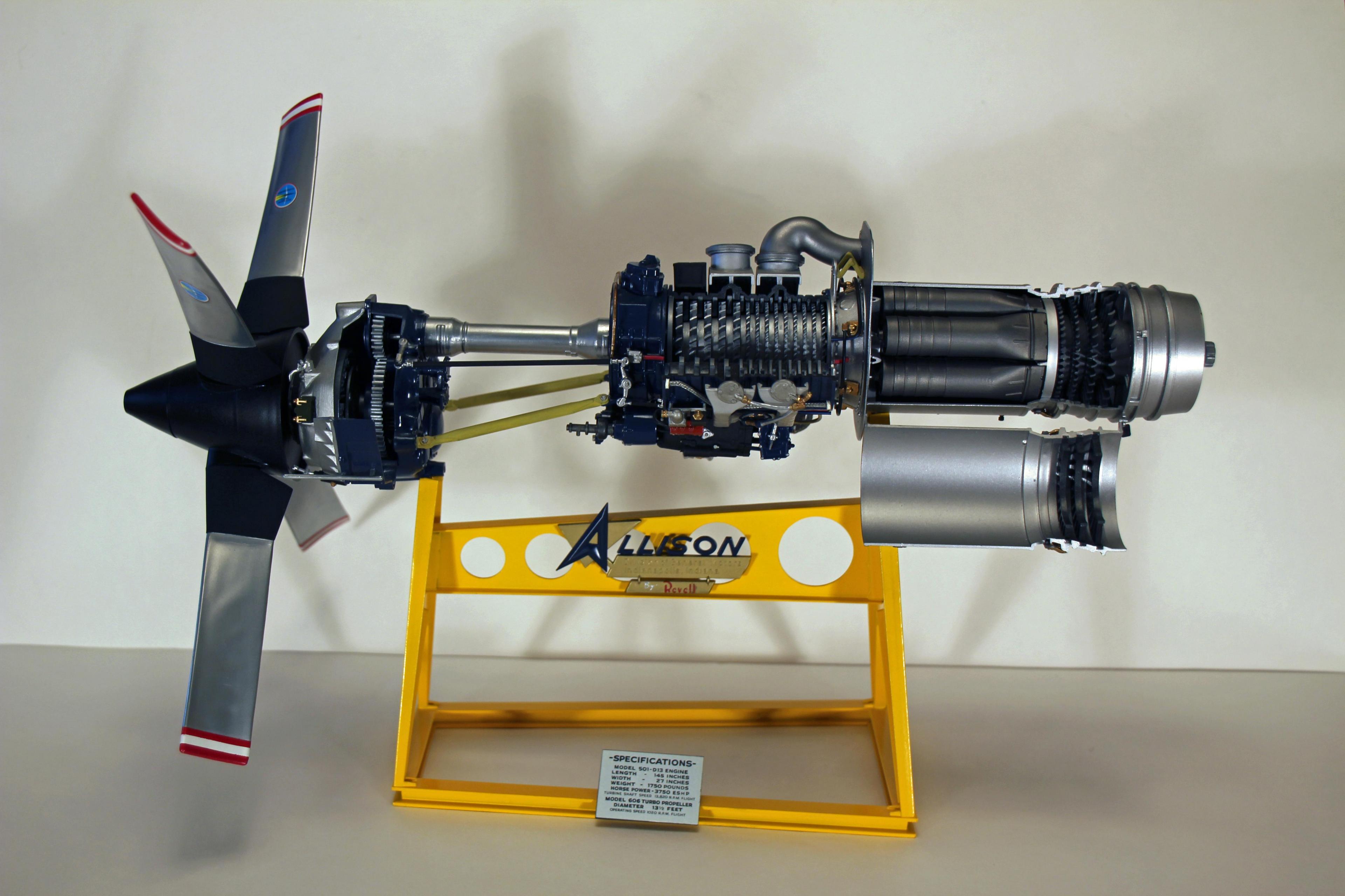 Plastic Model Jet Engine Kits