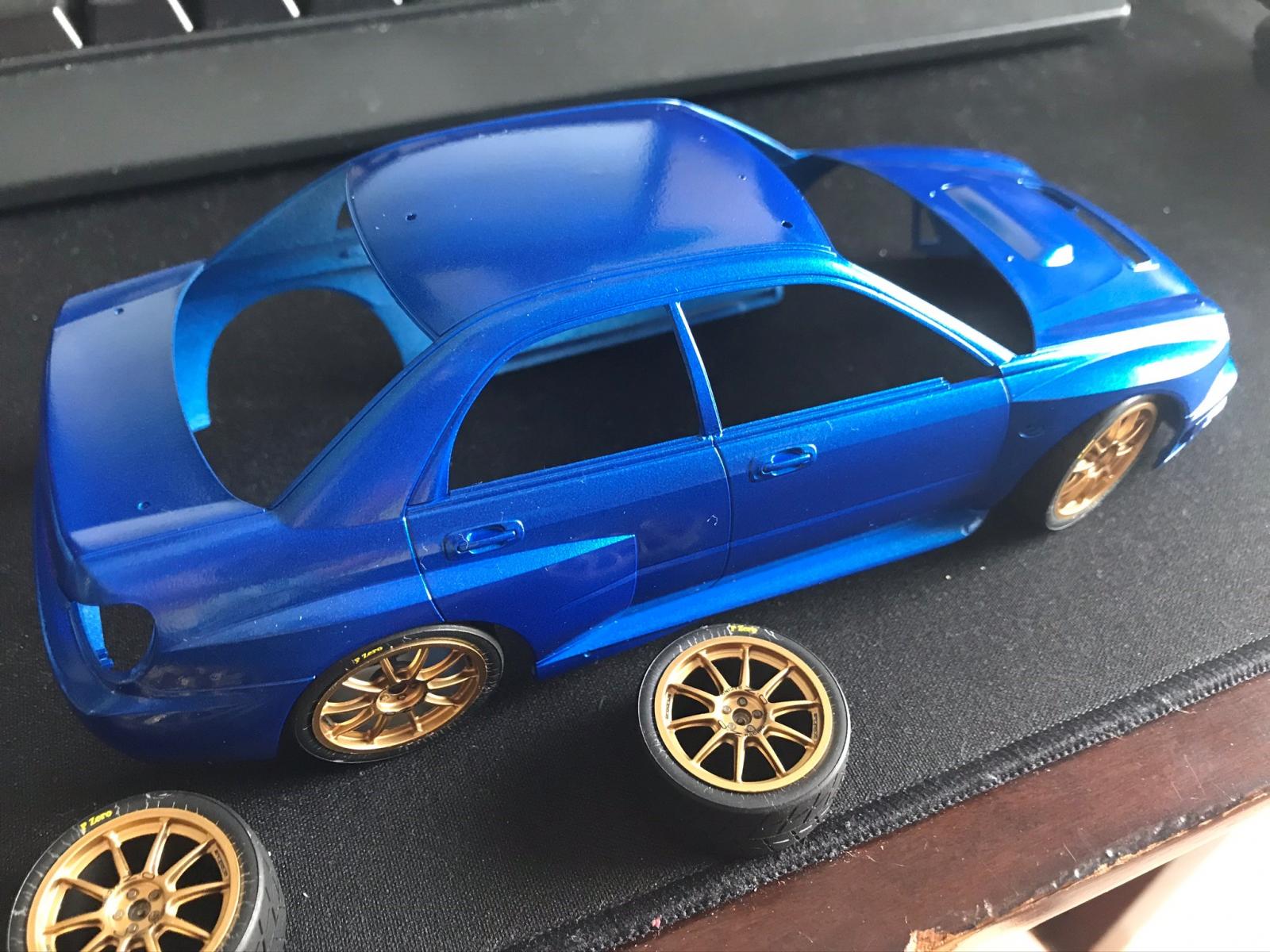 subaru impreza wrc 2001 tamiya