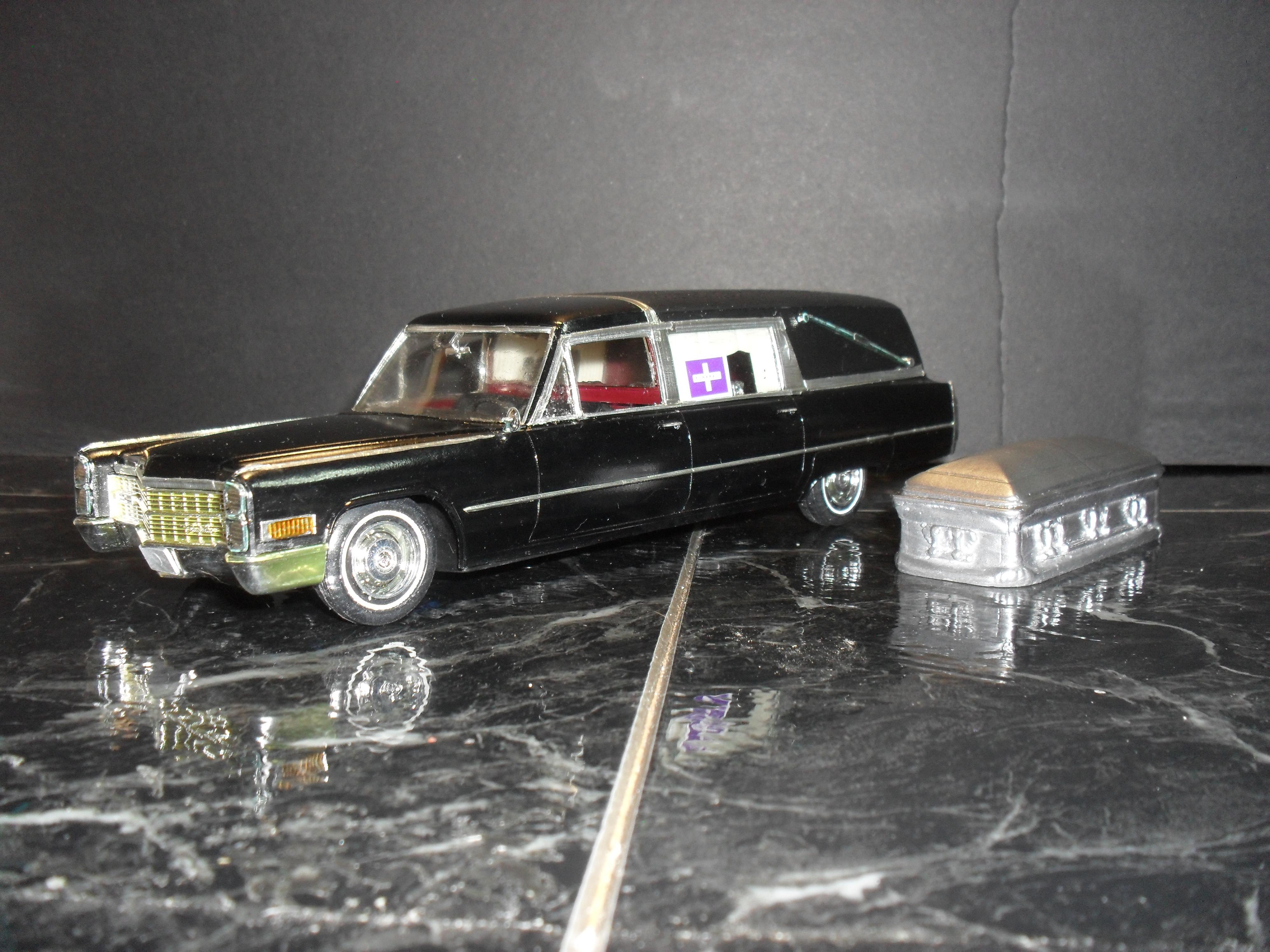 hearse model car