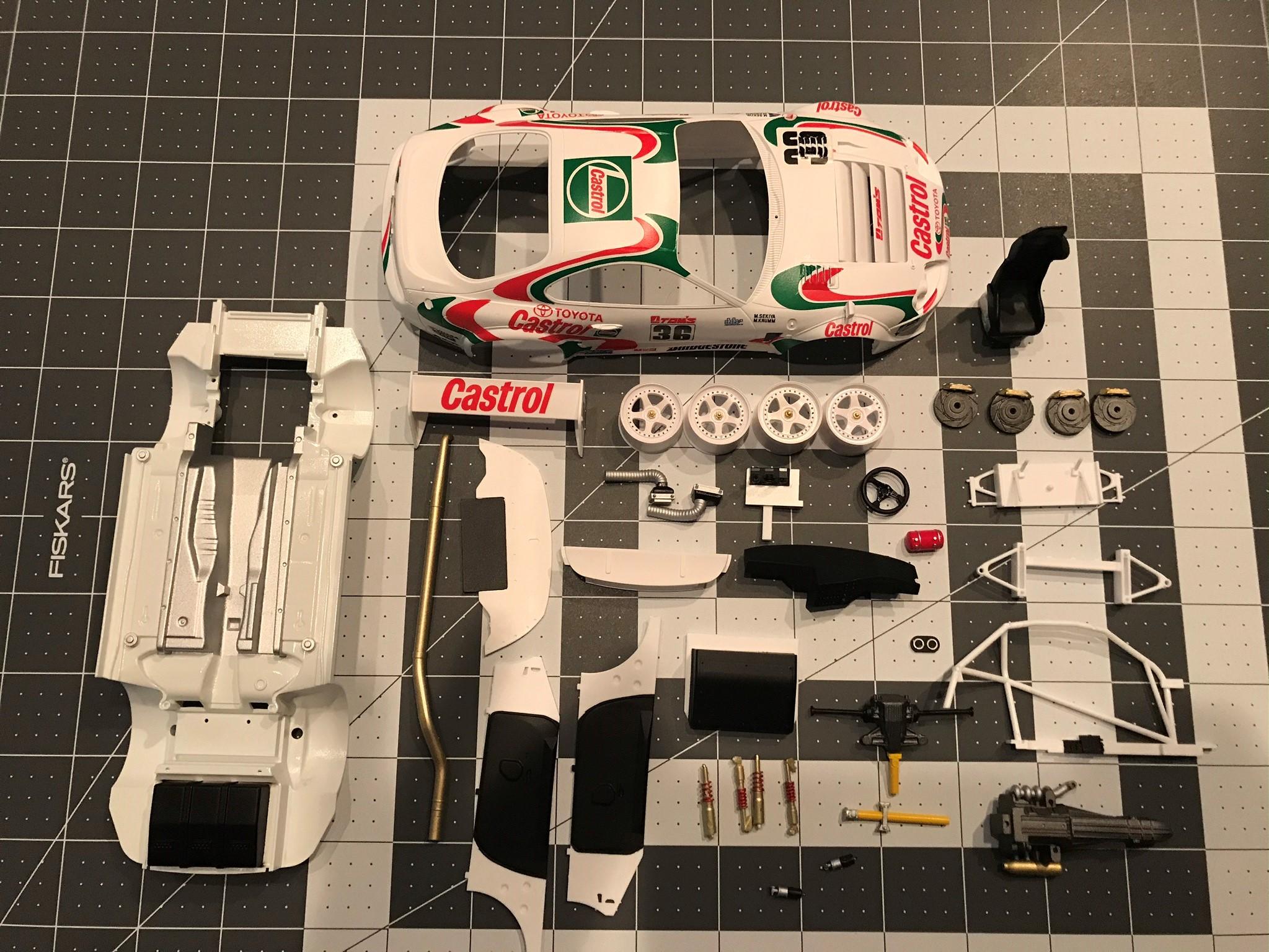 tamiya toyota supra body