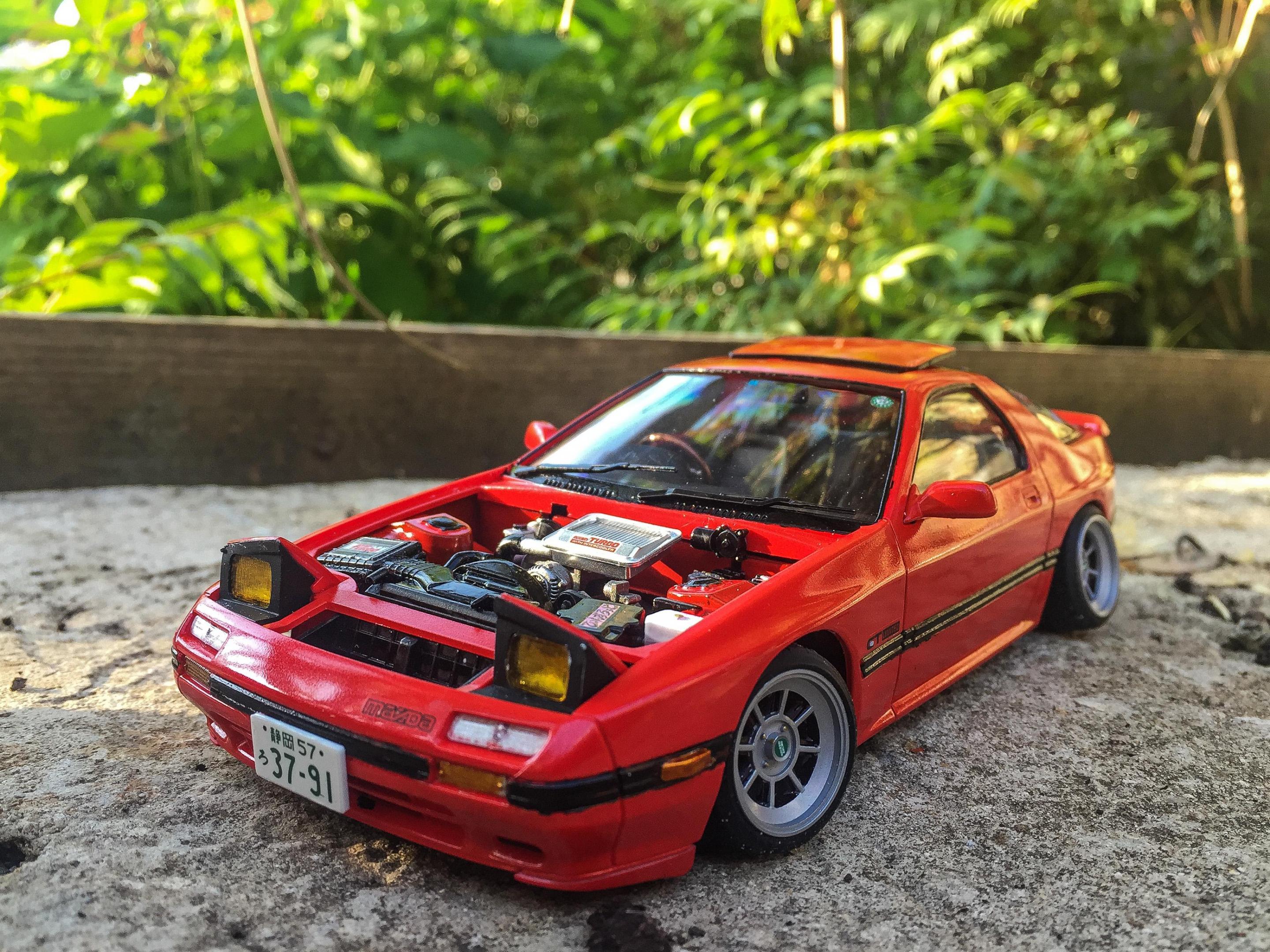 tamiya rx7 drift car