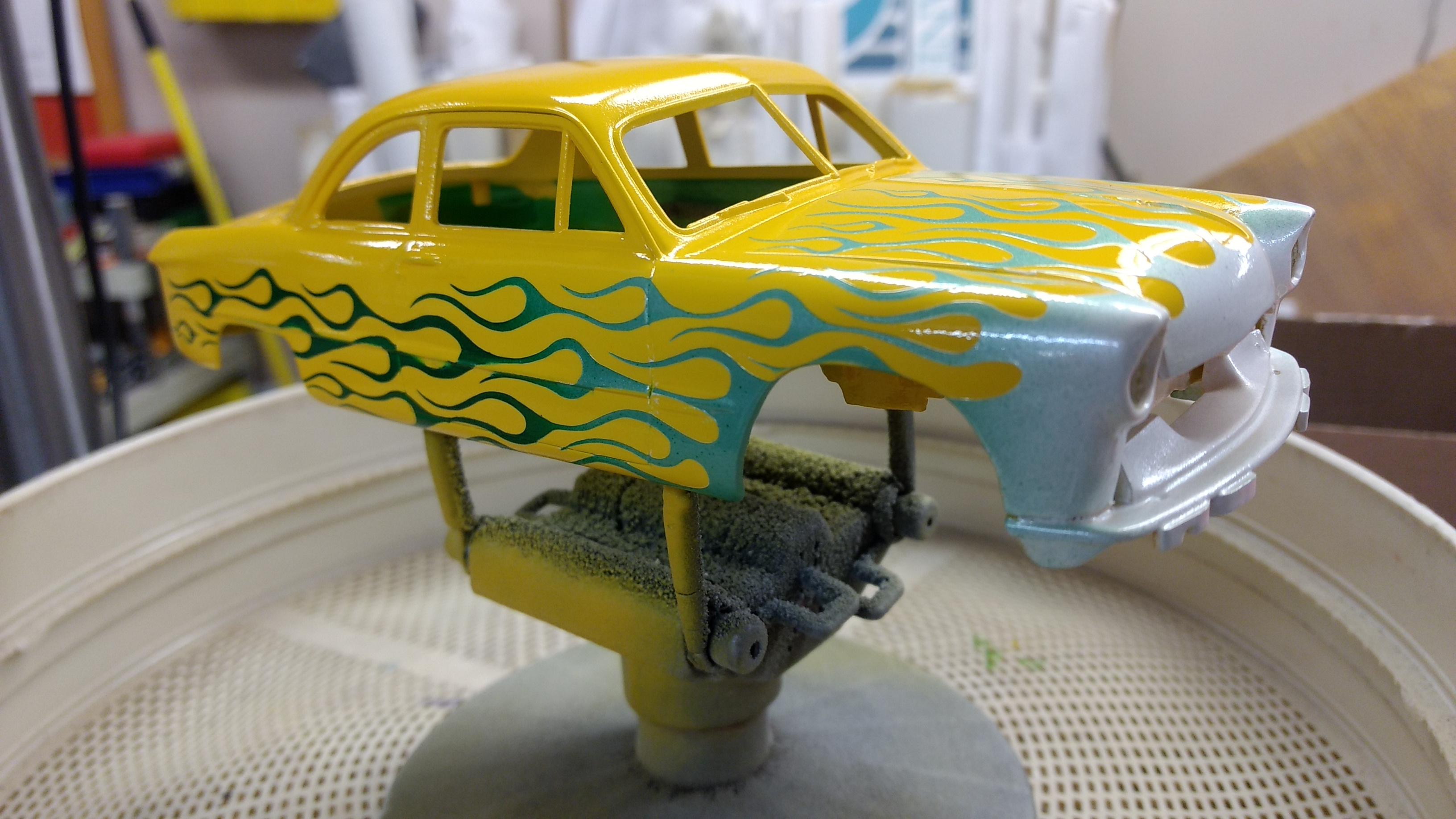putting together a model car