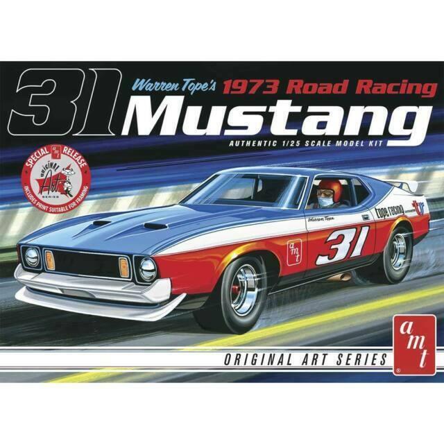 MPC 1973 Ford Mustang Mach 1 Fastback 1/25 Plastic Model Kit 3 N 1 for sale online