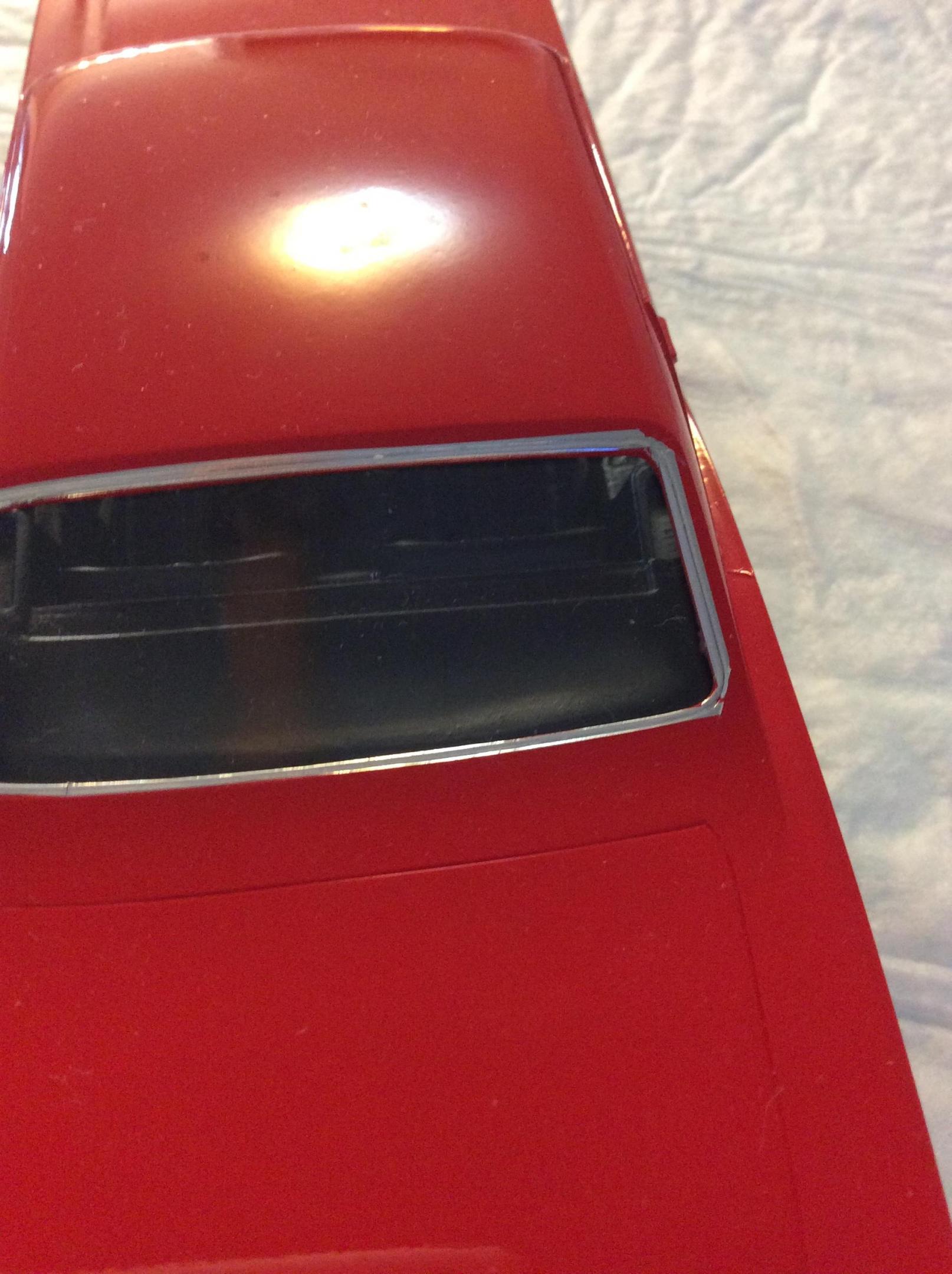 bare metal foil model car