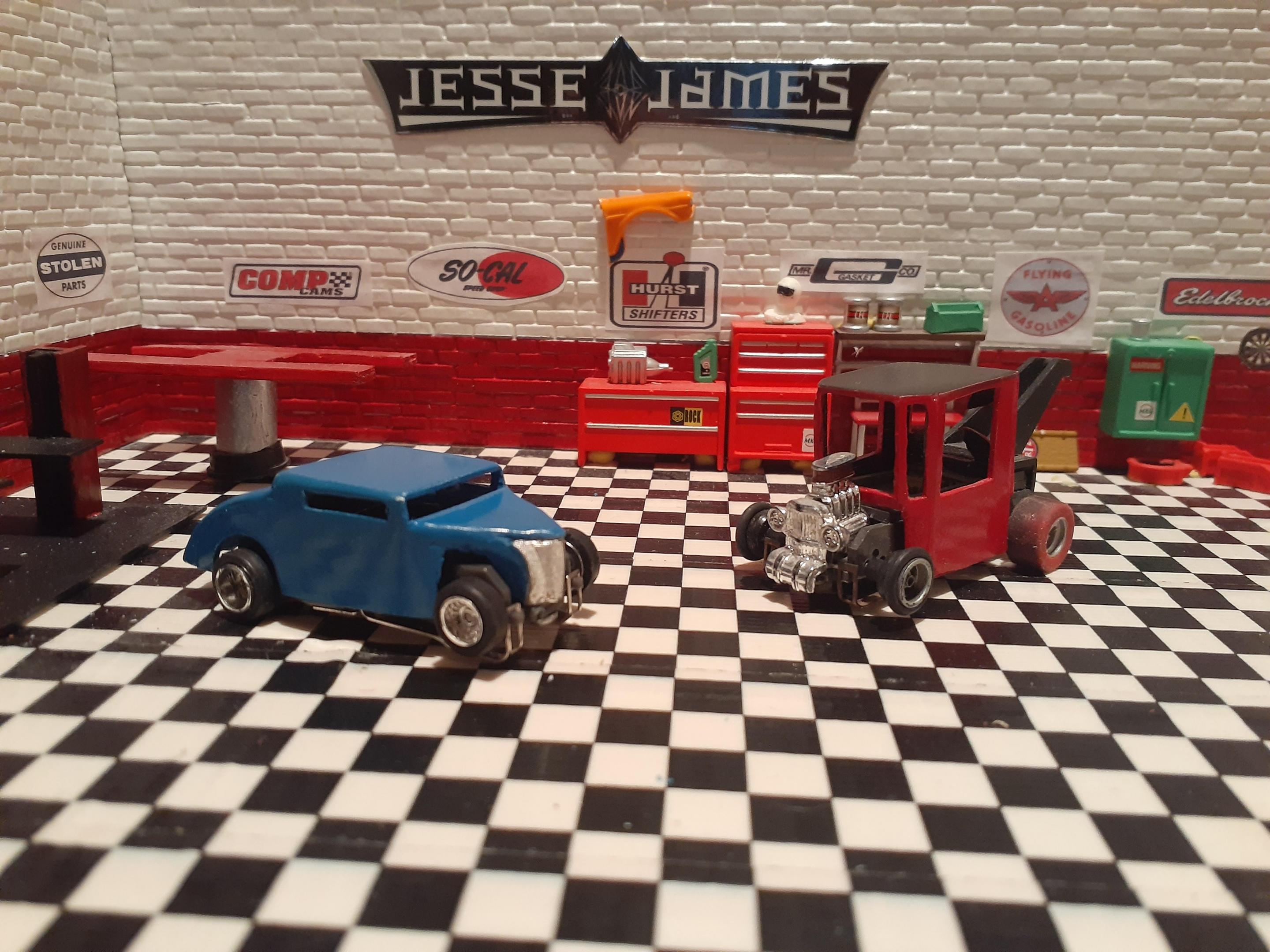 HO Scale garage - Dioramas - Model Cars Magazine Forum