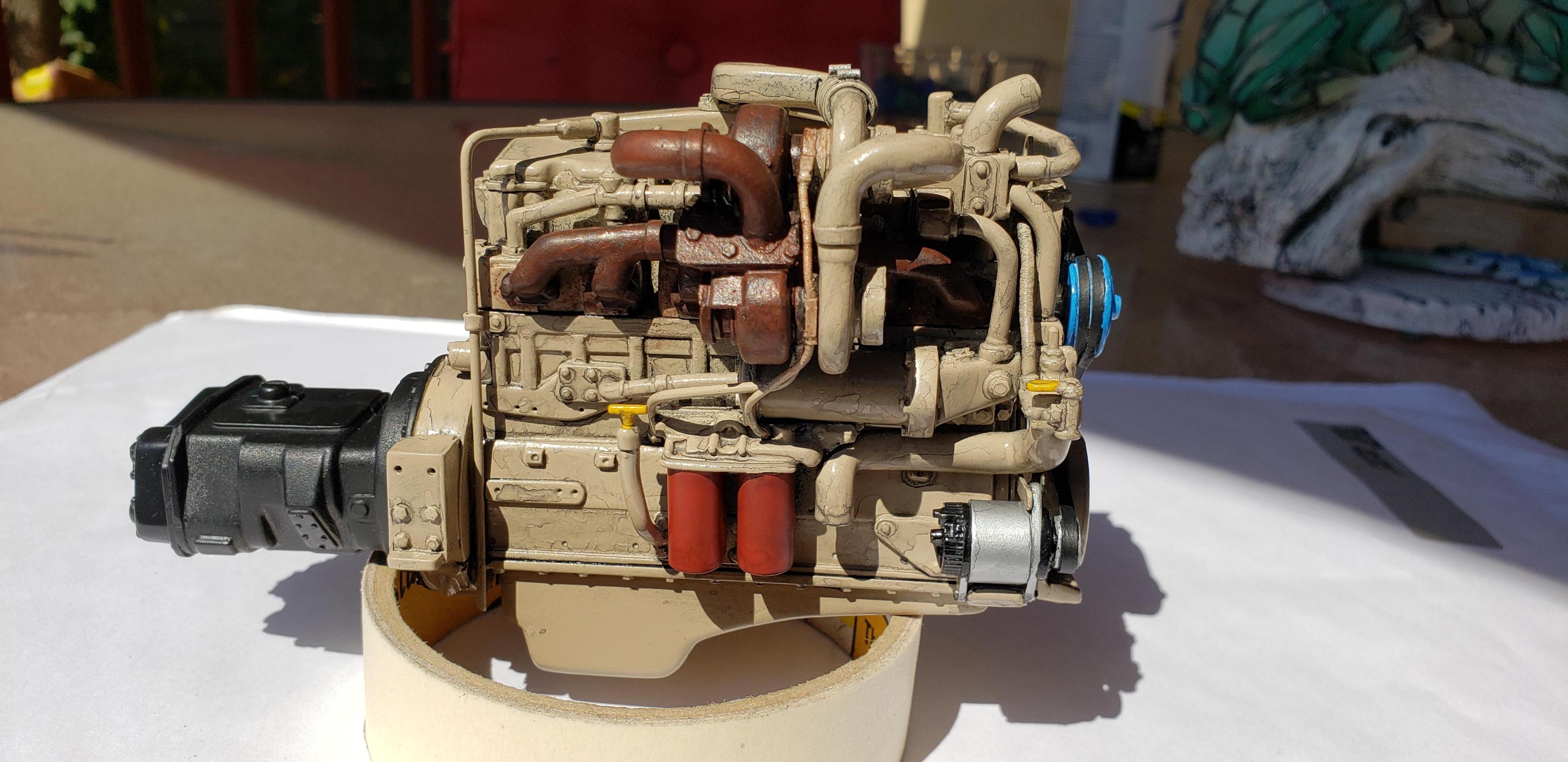 1/16 Scale Cummins BigCam NTC-475 (Done) - Model Trucks: Big Rigs and