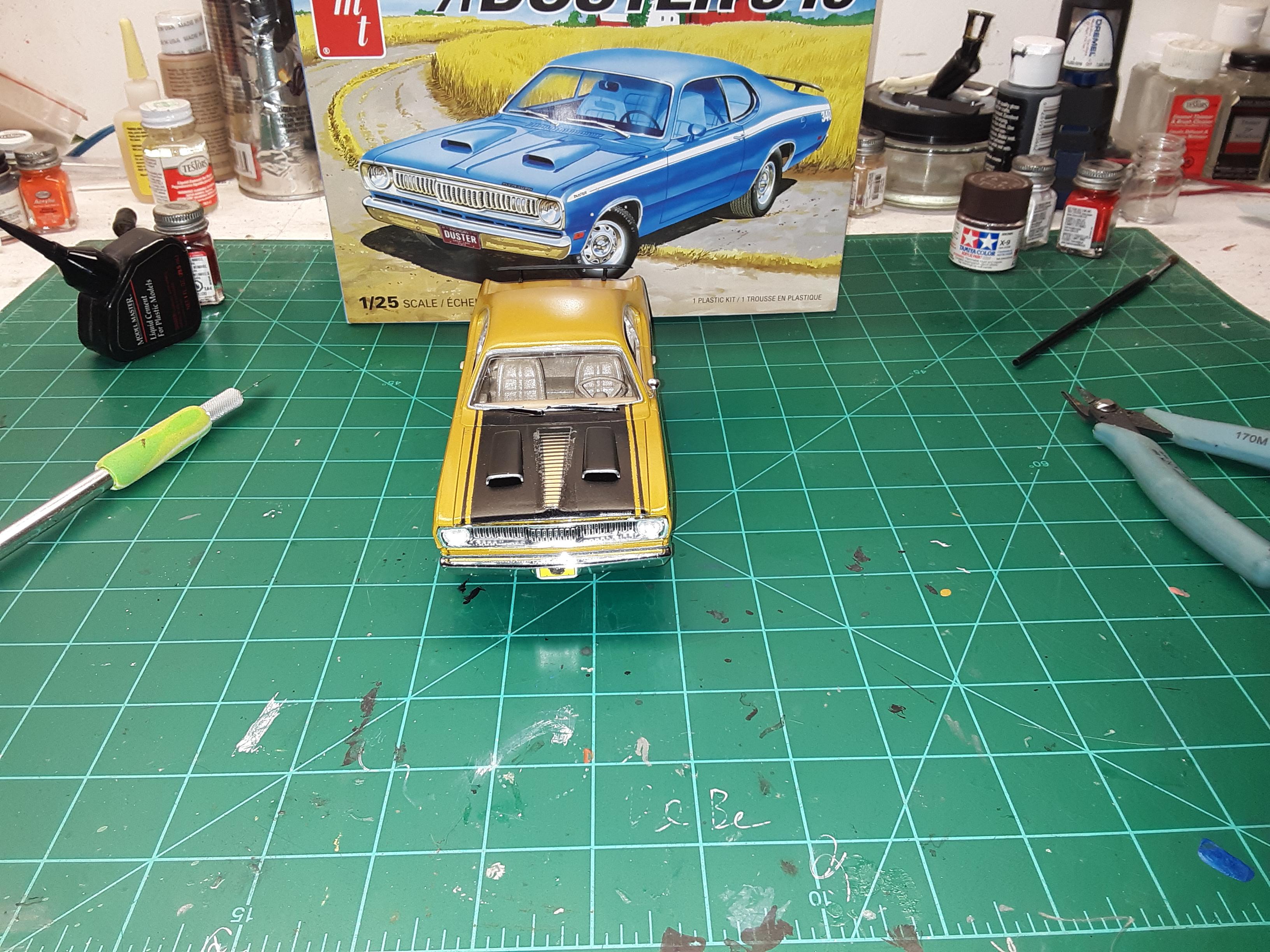 plymouth duster model car kits