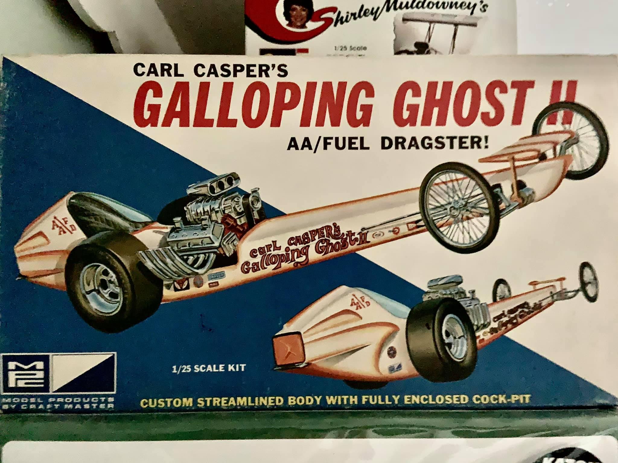 CARL CASPER's Young American Top Fuel Dragster 1/24th 1/25th Scale Decals NHRA