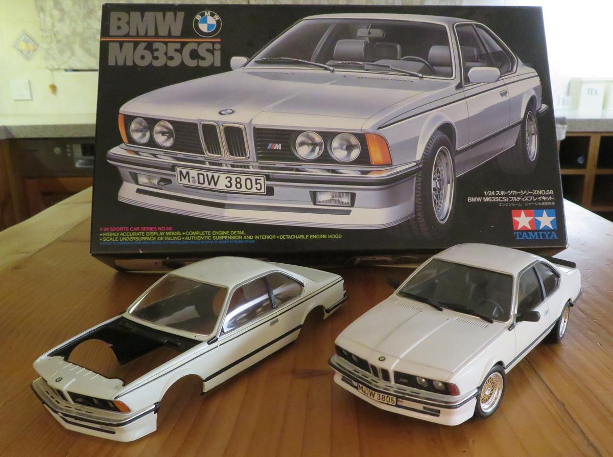 Tamiya BMW M635CSi reshell project - Model Cars - Model Cars