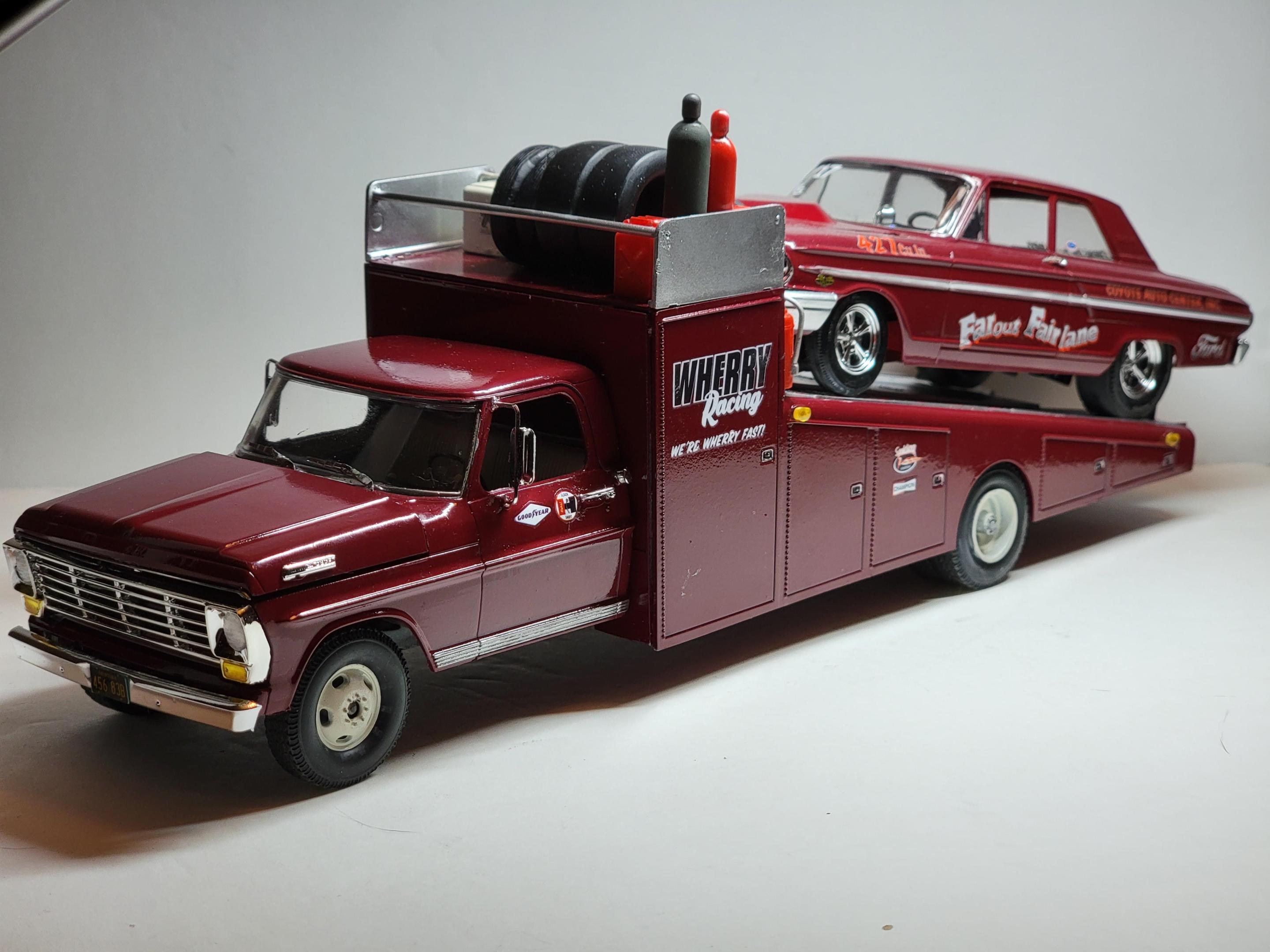 Moebius Ramp Truck... Model Trucks Pickups, Vans, SUVs, Light