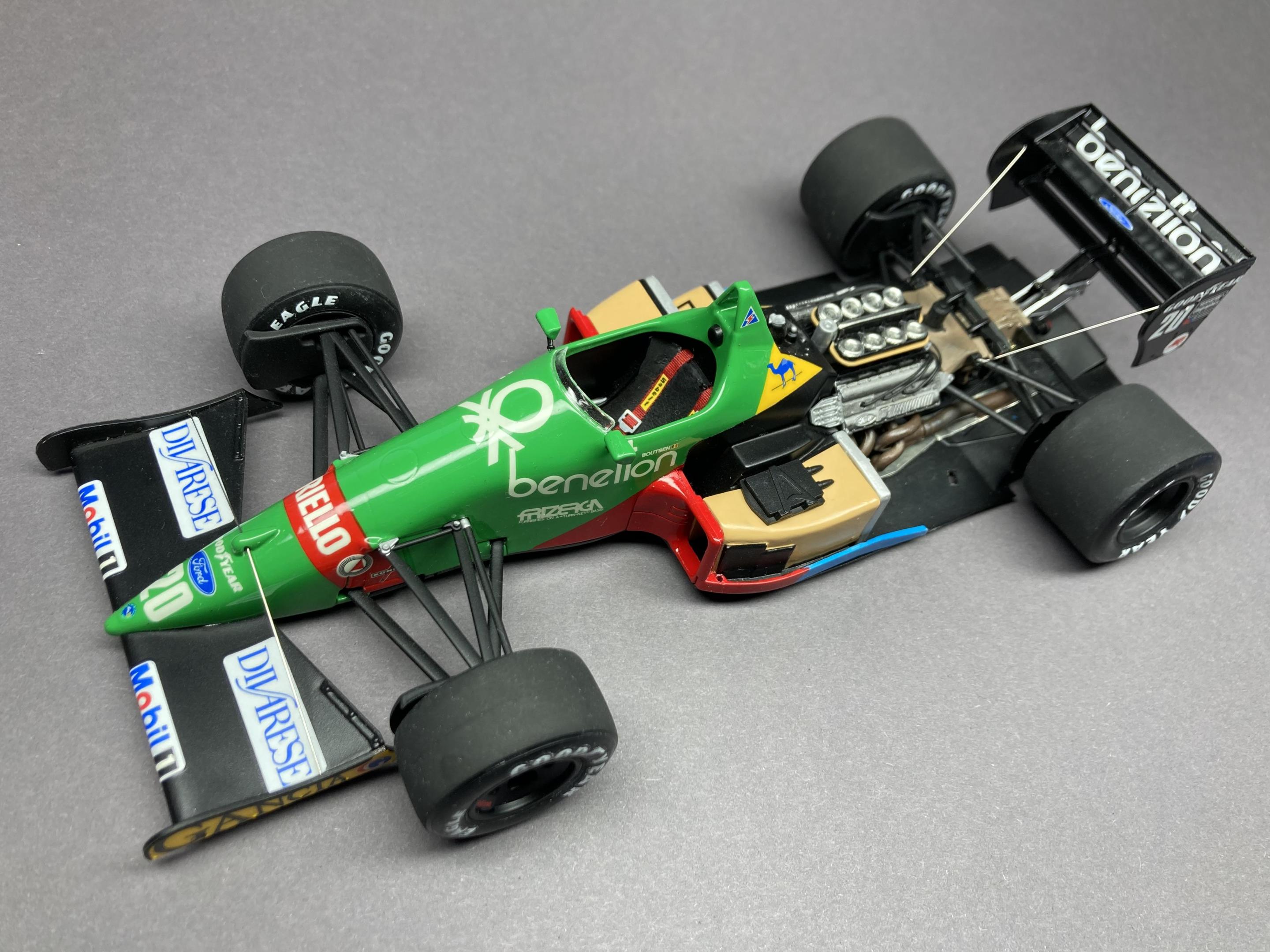 Benetton Ford B188 (Tamiya, 1/20 scale) - Ready For Inspection ...