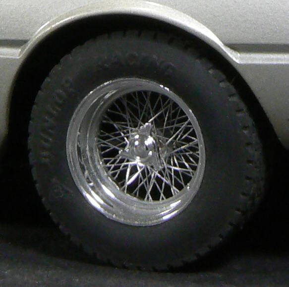 1/12 scale 5 hand laced wire wheels with 72 or 60 spokes several different cars 
