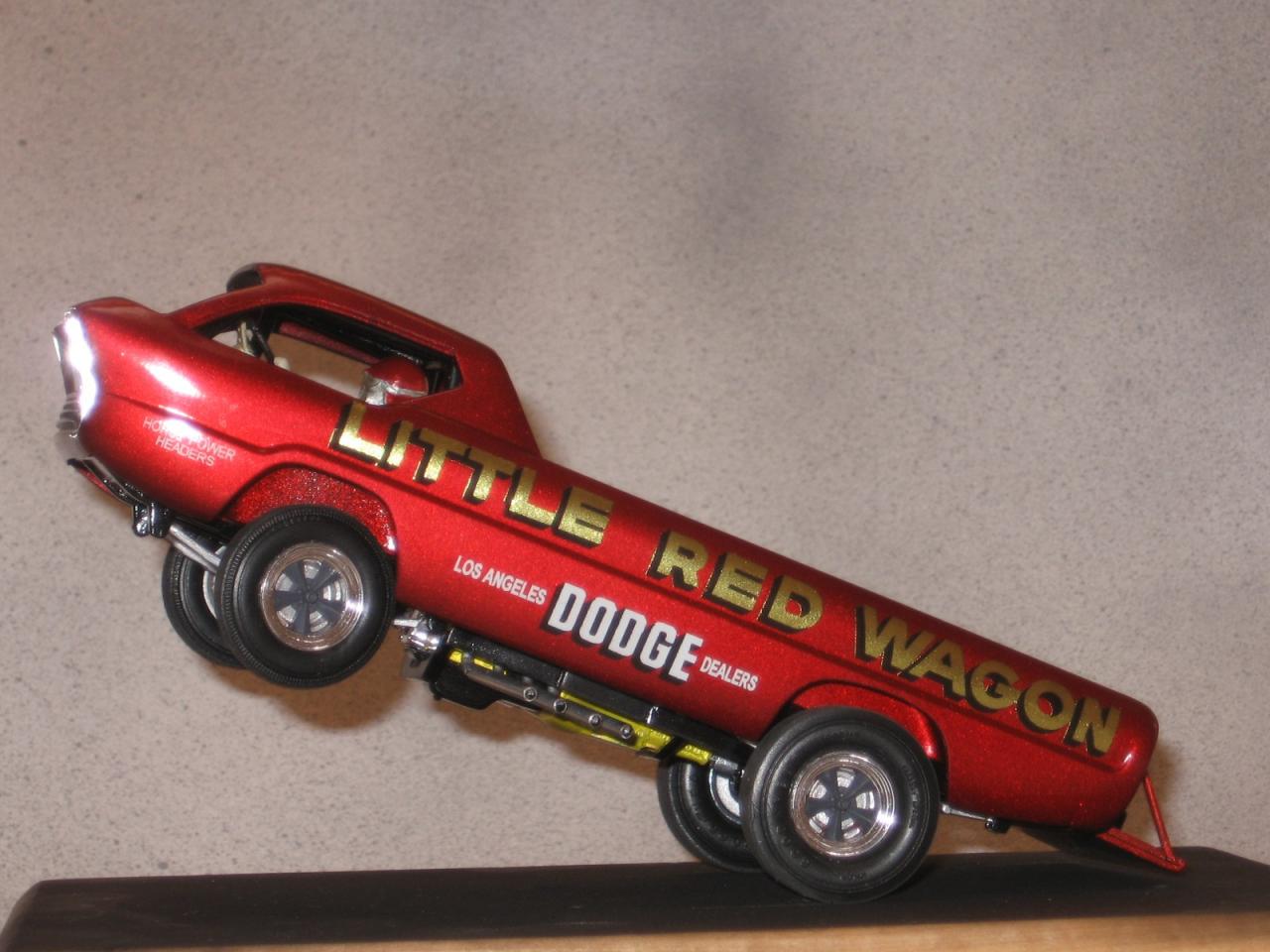 Little Red Wagon Deora Wip Drag Racing Models Model Cars Magazine