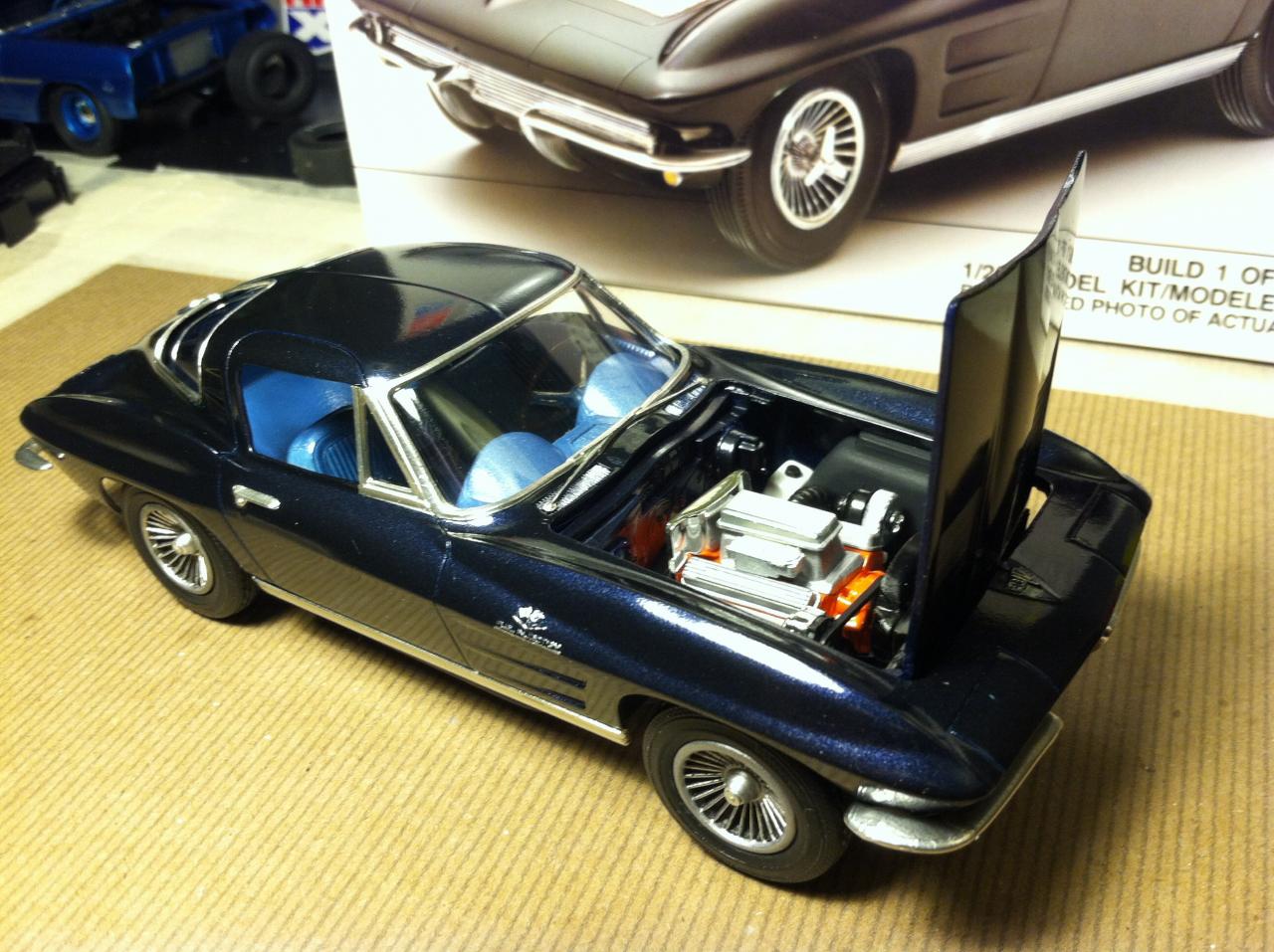 amt 1963 corvette stingray