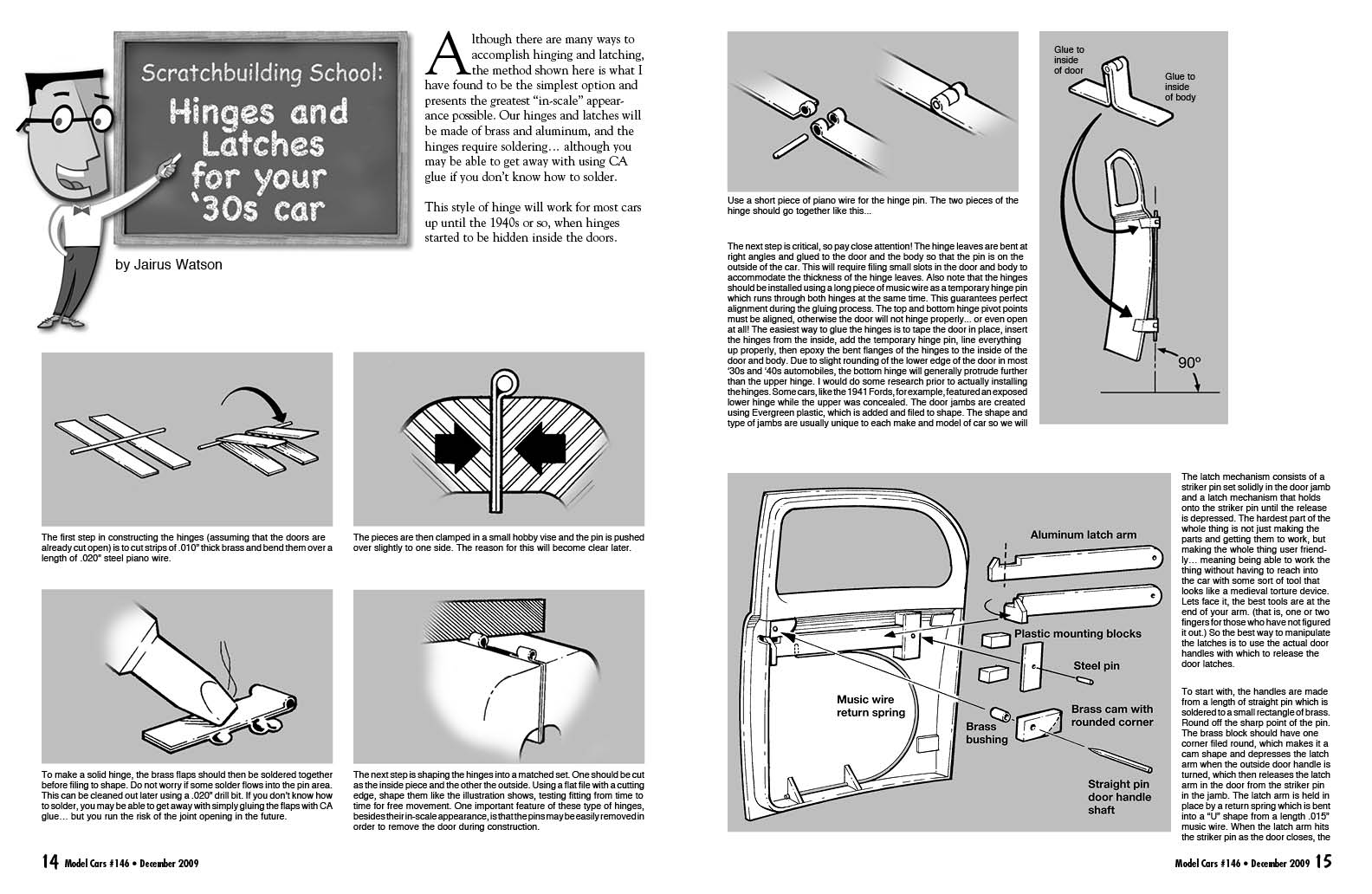 How do latches on car doors work?