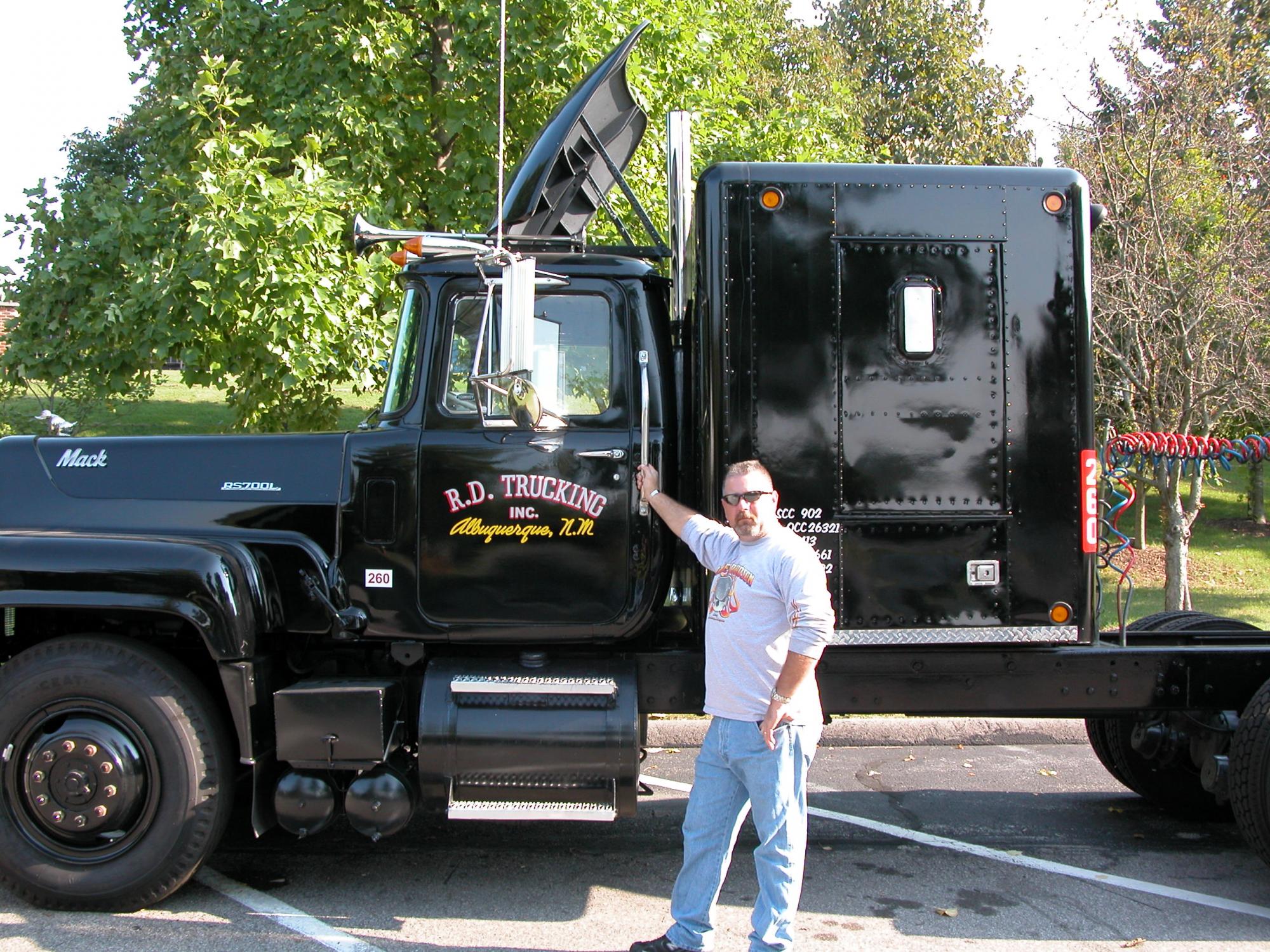 Rubber Duck Mack Truck RS700L from the movie Convoy at M…