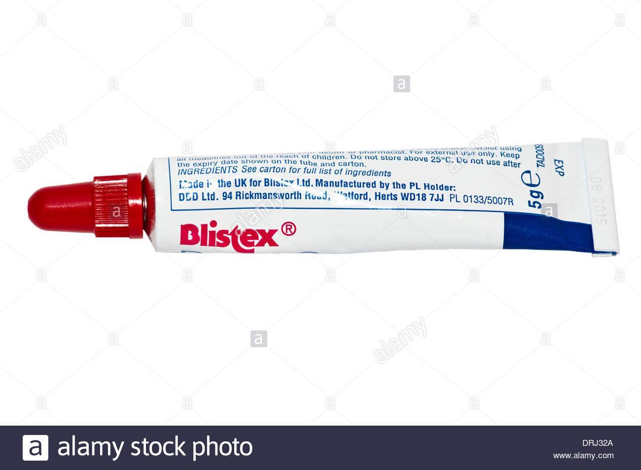 tube-of-blistex-cold-sore-cream-DRJ32A.jpg