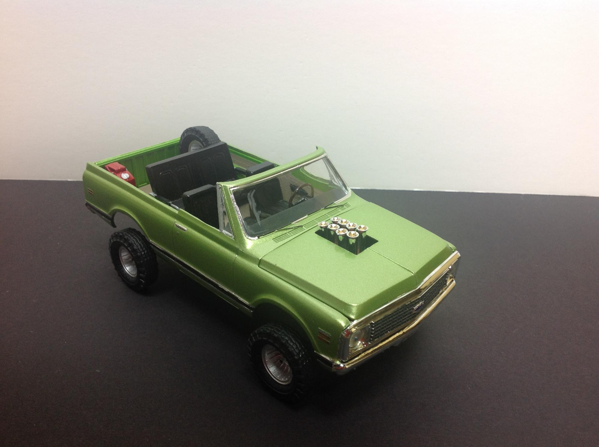 My AMT 72 Chevrolet Blazer - Model Trucks: Pickups, Vans
