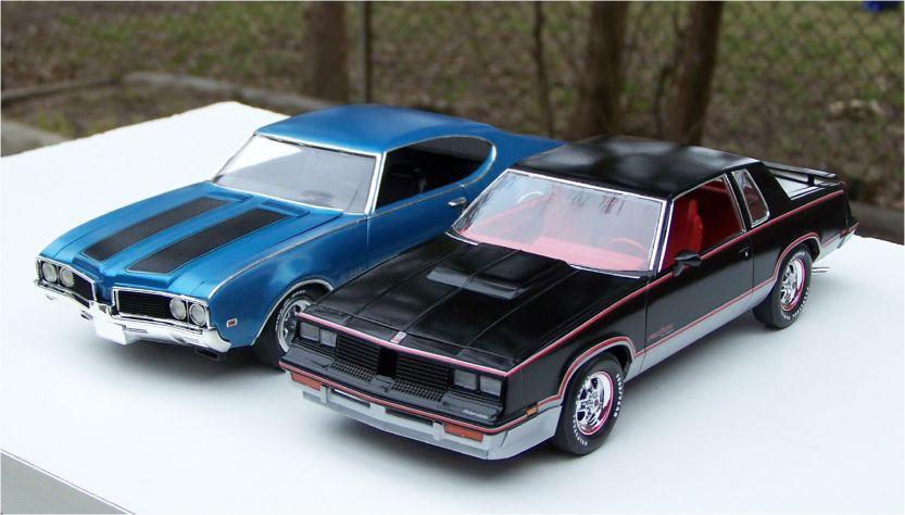 1969 Oldsmobile 442 and 1983 Hurst Oldsmobile Cutlass1.jpg