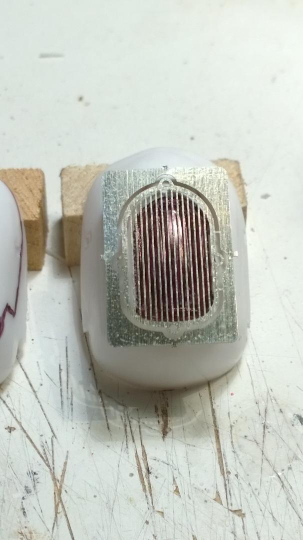 '29 Track Nose Roadster‏ Nose Job Step 3 The Model Car Garage T Grille.jpg