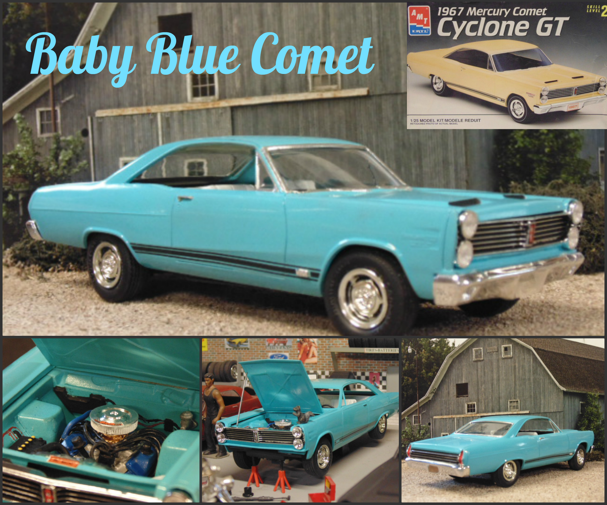 1967 Mercury Comet Cyclone GT - Model Cars - Model Cars 1967 Mercury Comet Cyclone GT - Model Cars - Model Cars