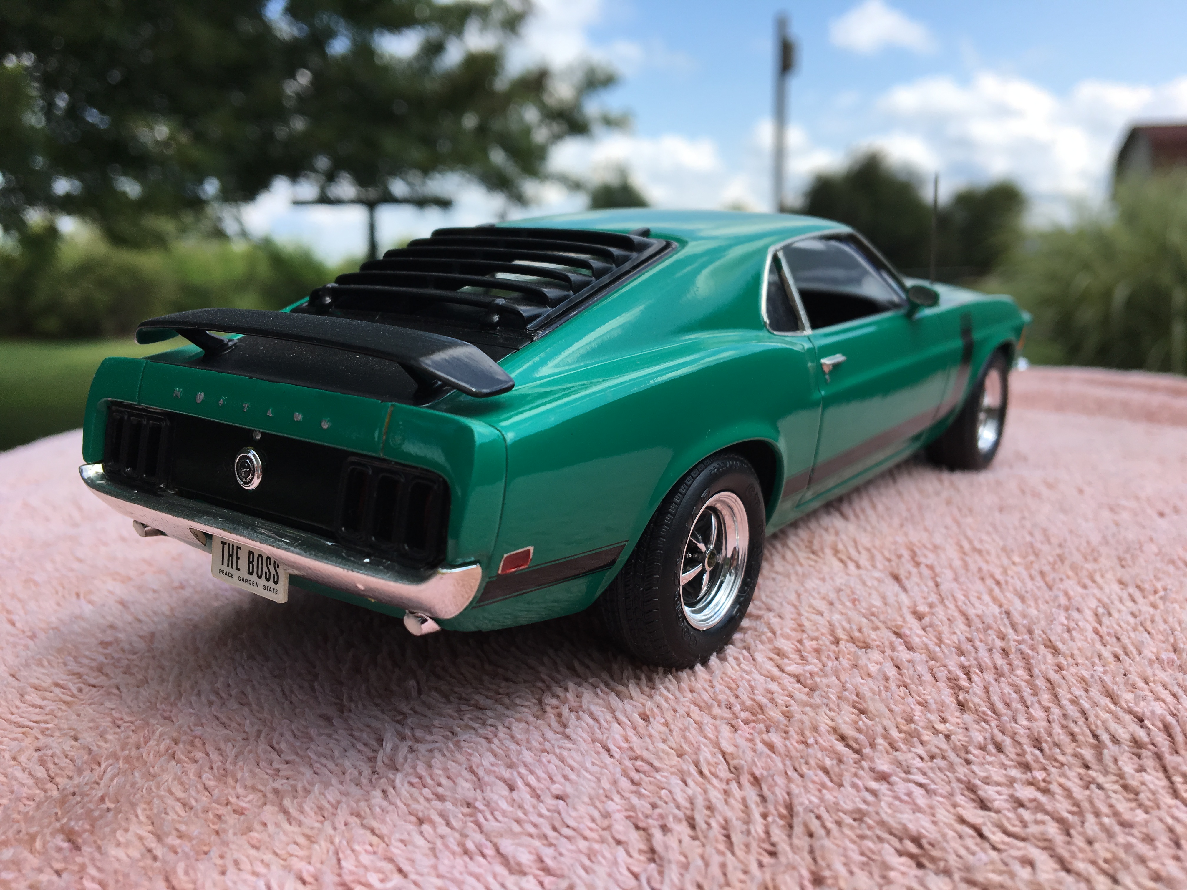 1970 Grabber Green Boss 302 - Model Cars - Model Cars Magazine Forum