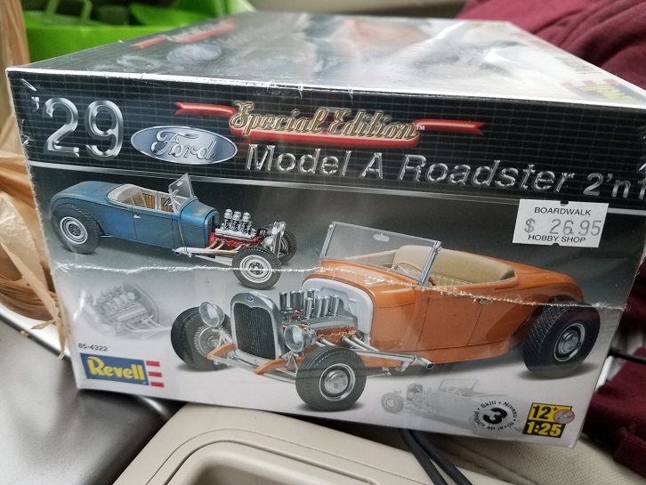 When did Revell's 29 Ford Model A Roadster become a hard to find kit ...