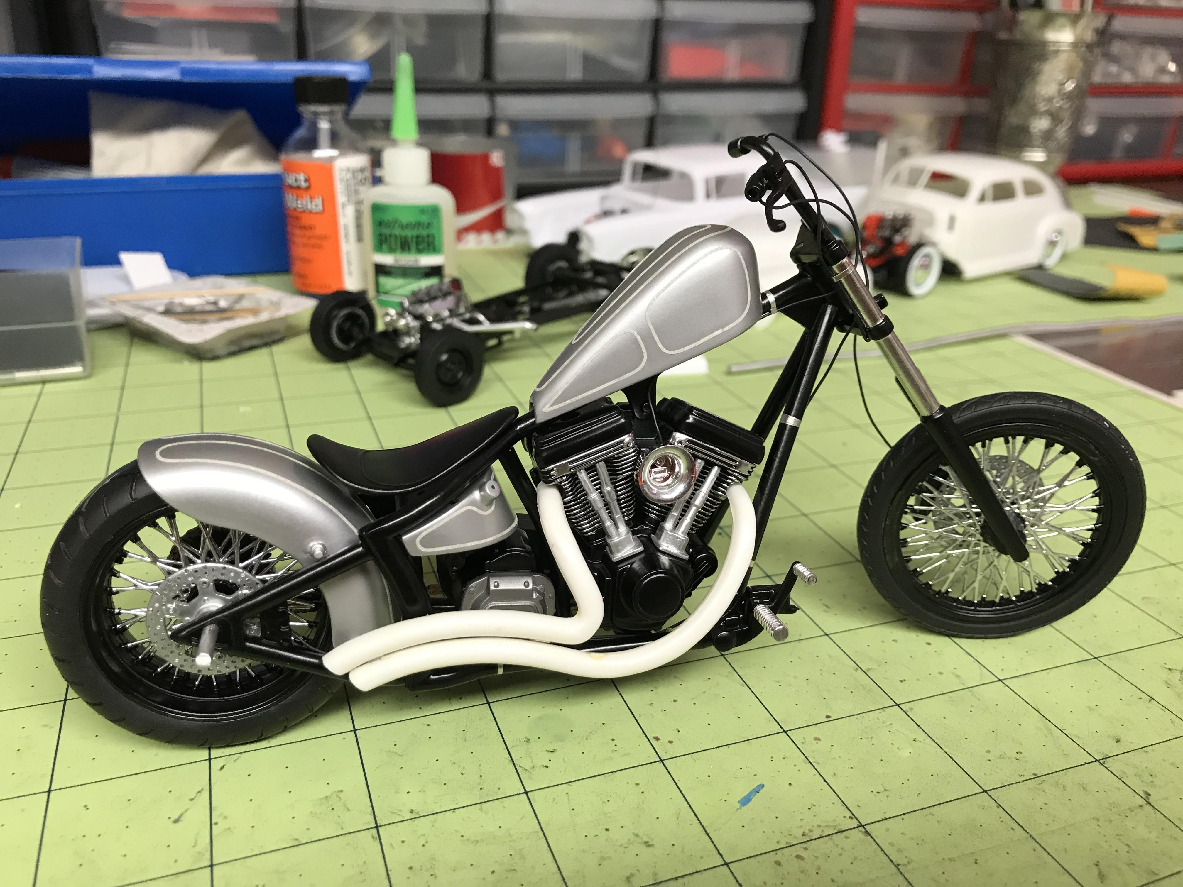 Revell chopper WIP All The Rest Motorcycles Aviation Military Sci Fi Figures Model Cars Magazine Forum