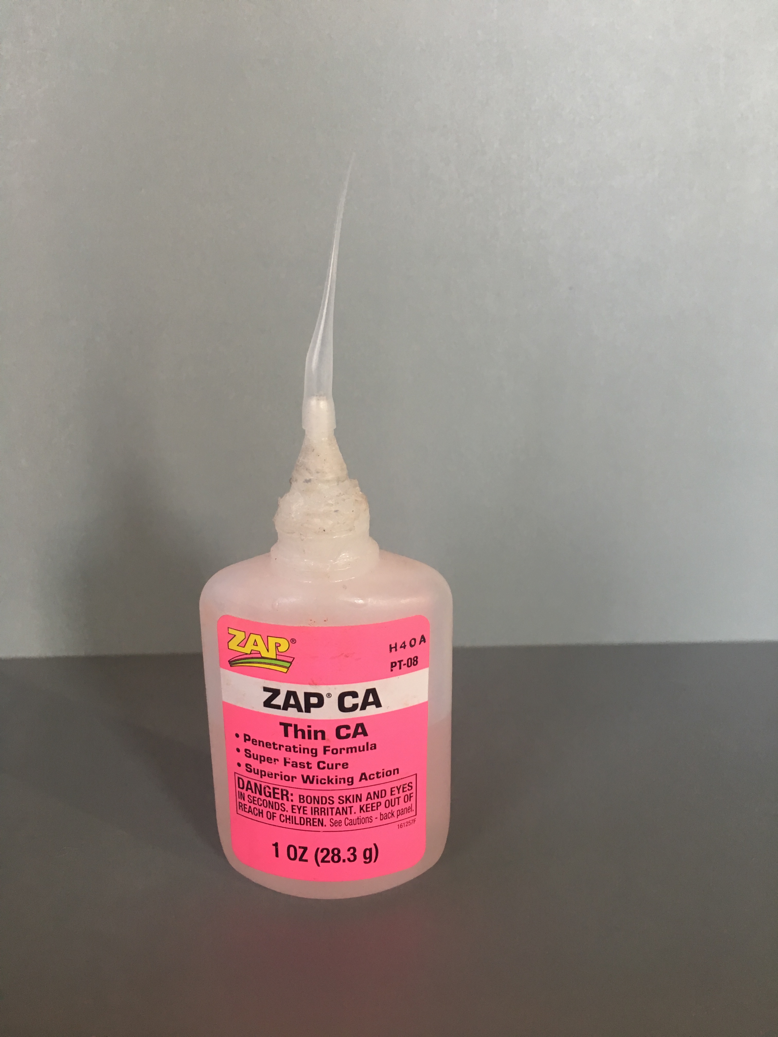 ZAP Glue Zap Thin CA Glue, 1/2 oz