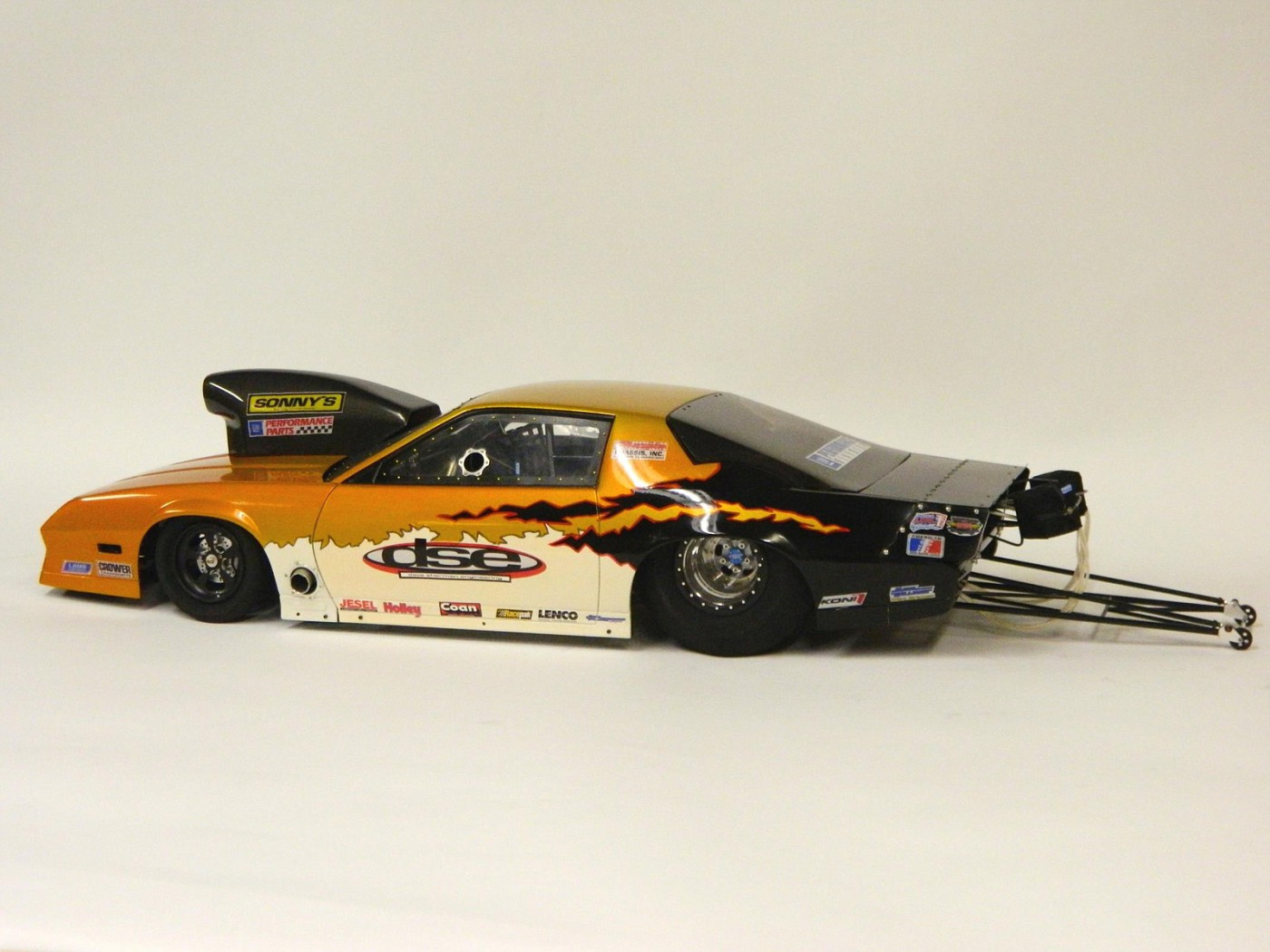 Drag Racing. here's my outlaw 10.5 camaro. in 1/8 scale. 